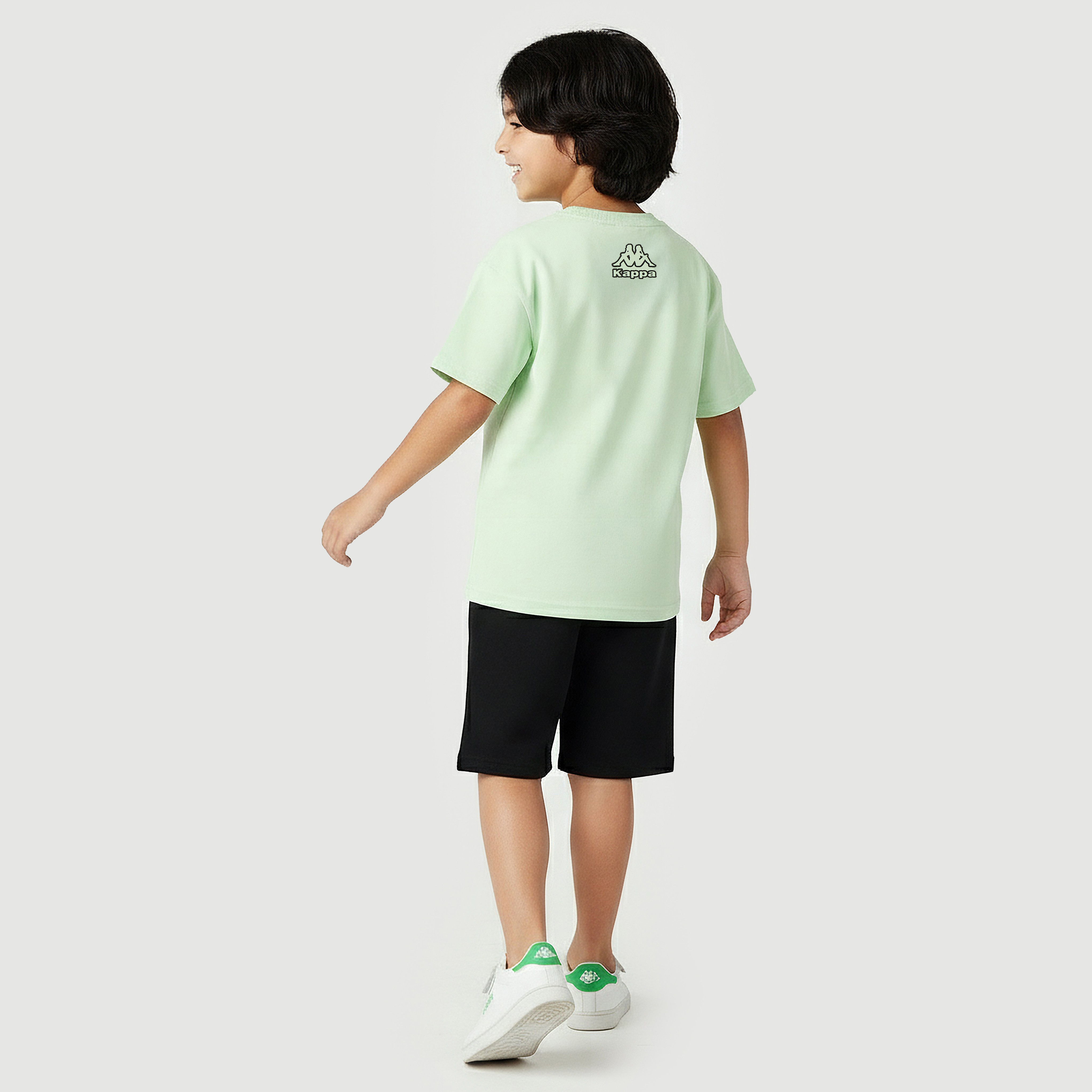 Kappa Crew Neck Short Sleeves T-shirt with Graphic Print-boys-clothing-sportswear-tops-image-3