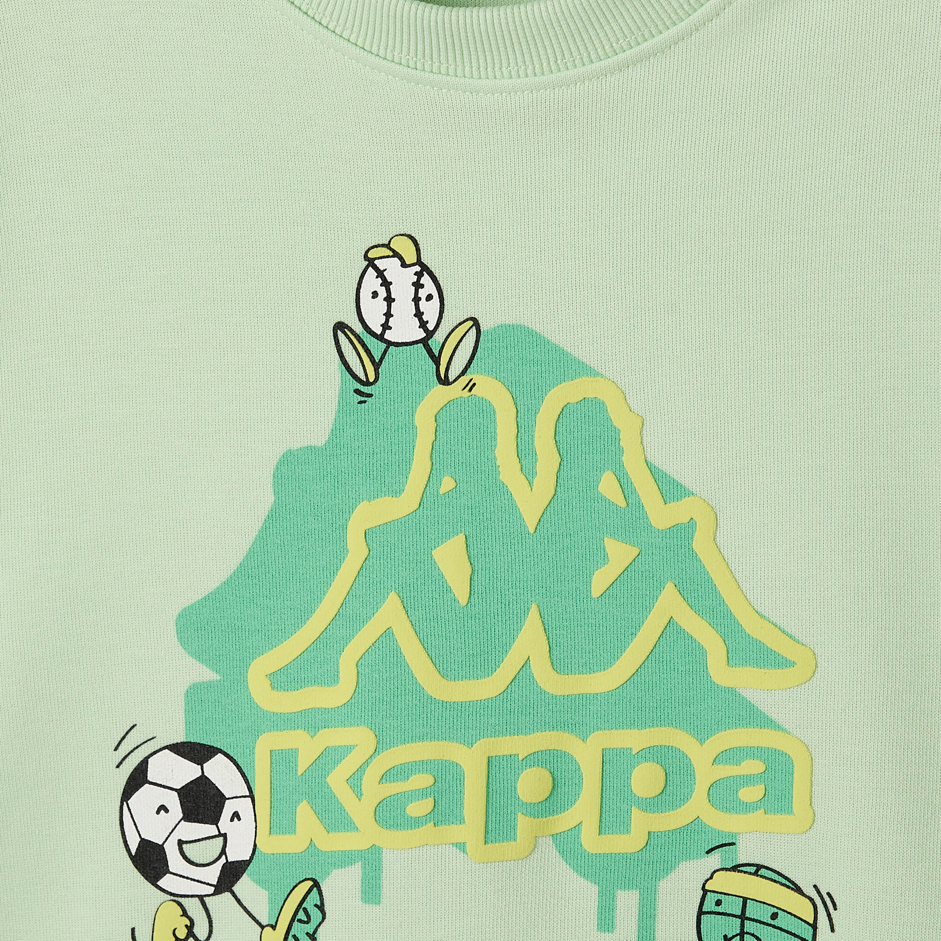 Kappa Crew Neck Short Sleeves T-shirt with Graphic Print-boys-clothing-sportswear-tops-image-4