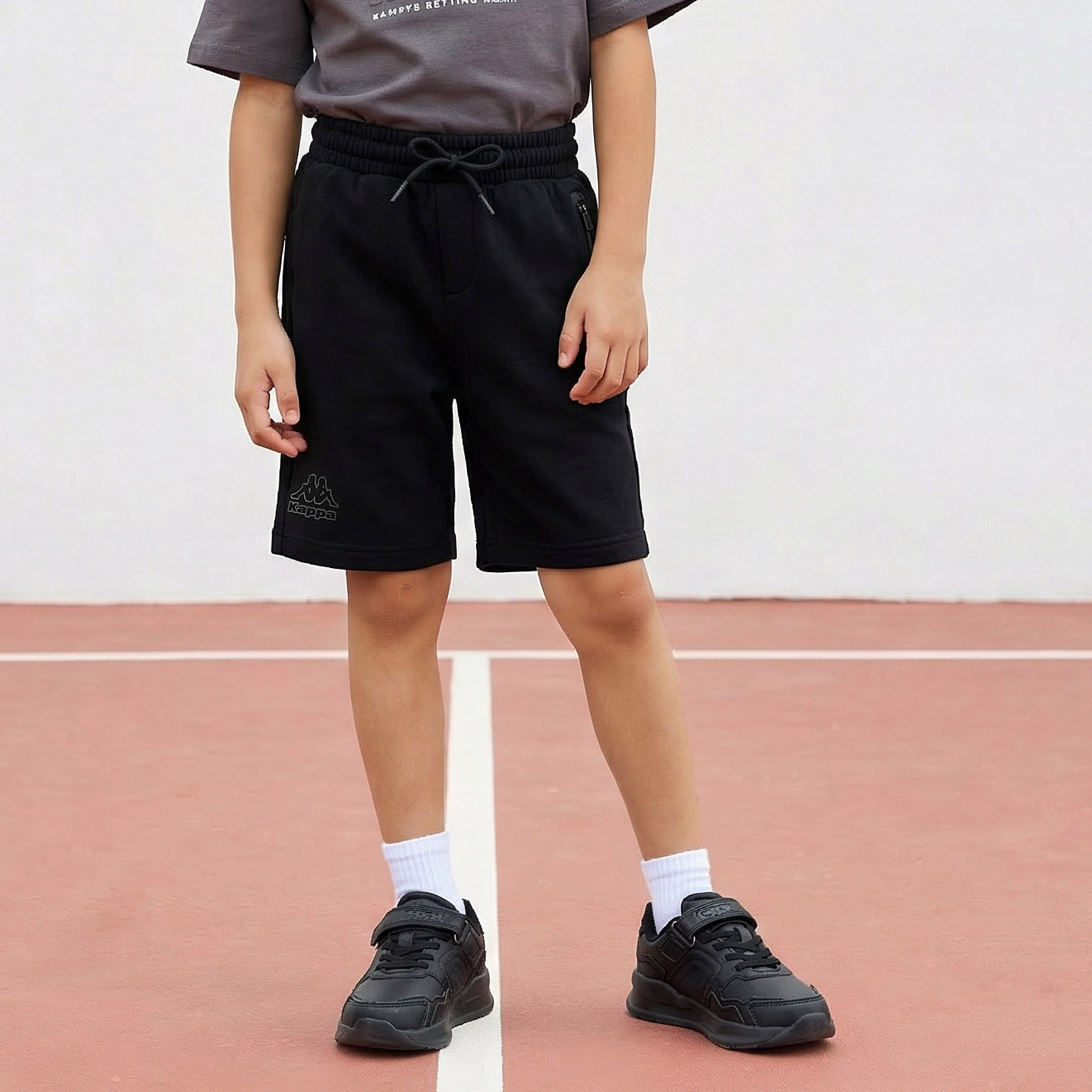 شورت برباط على الخصر وجيوب بسحاب من كابا-sports-boys-clothing-bottoms-shorts-image-5