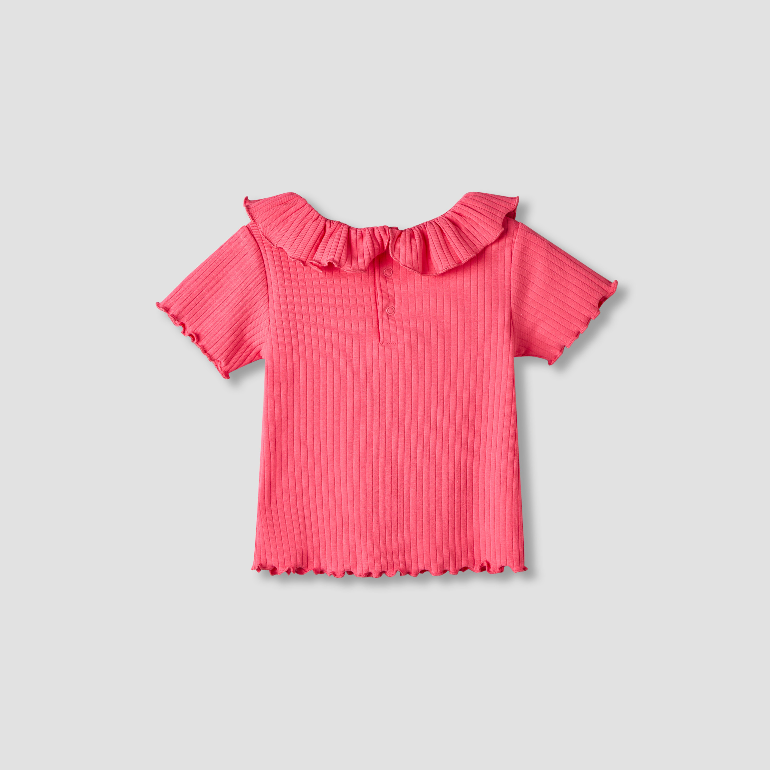 Pack of 3 Juniors Round Neck Short Sleeves T-shirt with Assorted Design-baby-girls-clothing-tshirts-image-4