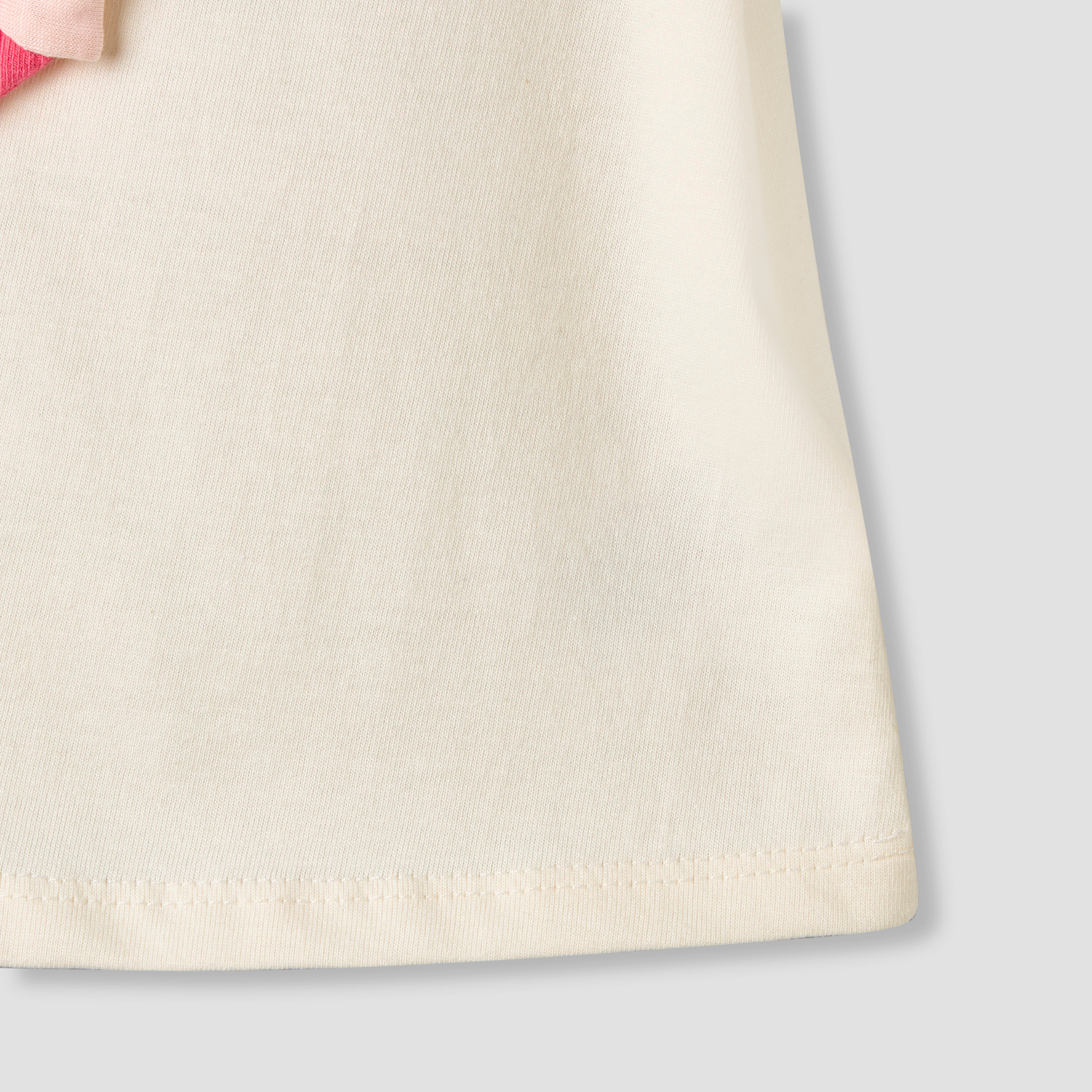 Pack of 3 Juniors Round Neck Short Sleeves T-shirt with Assorted Design-baby-girls-clothing-tshirts-image-8