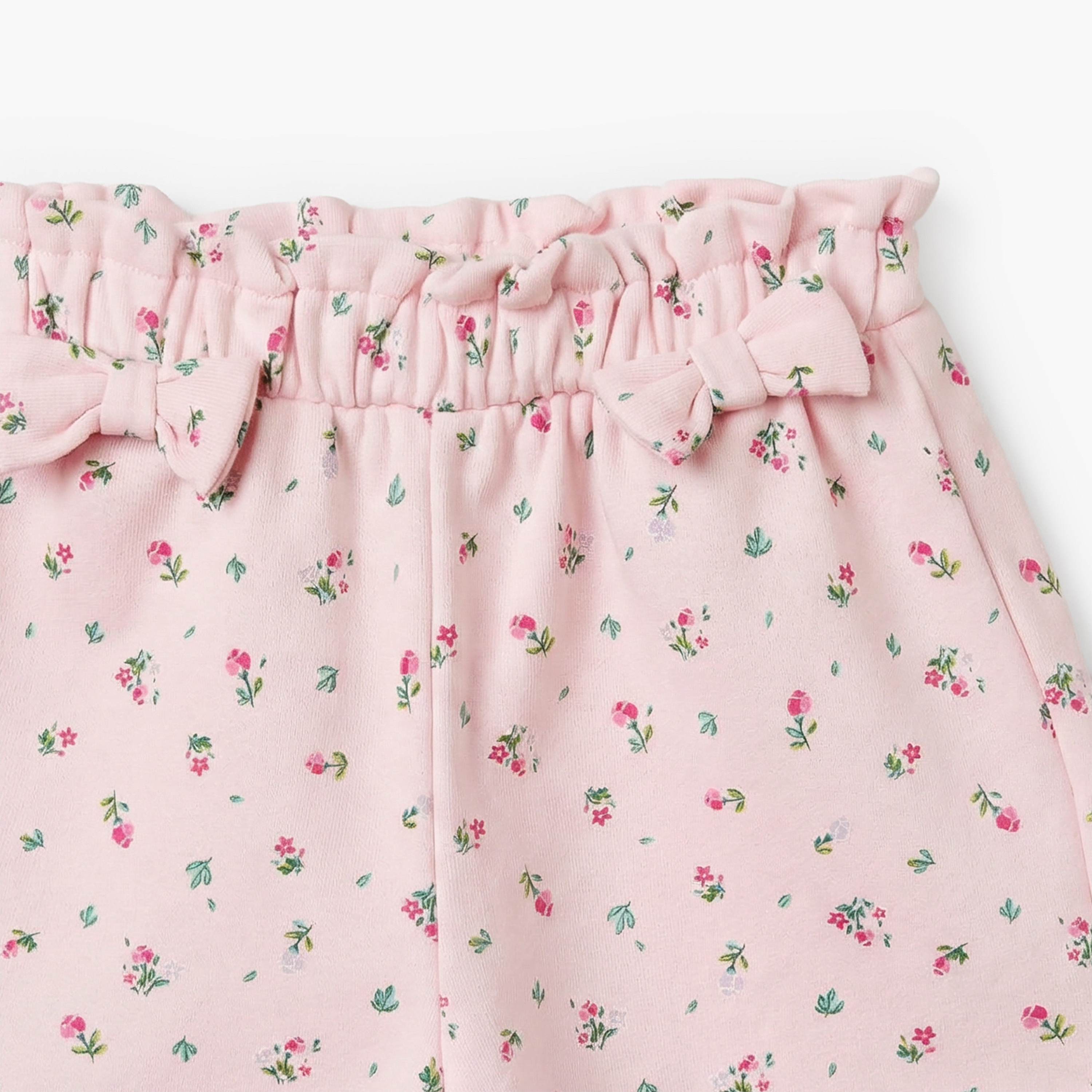 Pack of 2 Juniors Elasticated Shorts with Assorted Print-baby-girls-clothing-bottoms-shorts-image-5