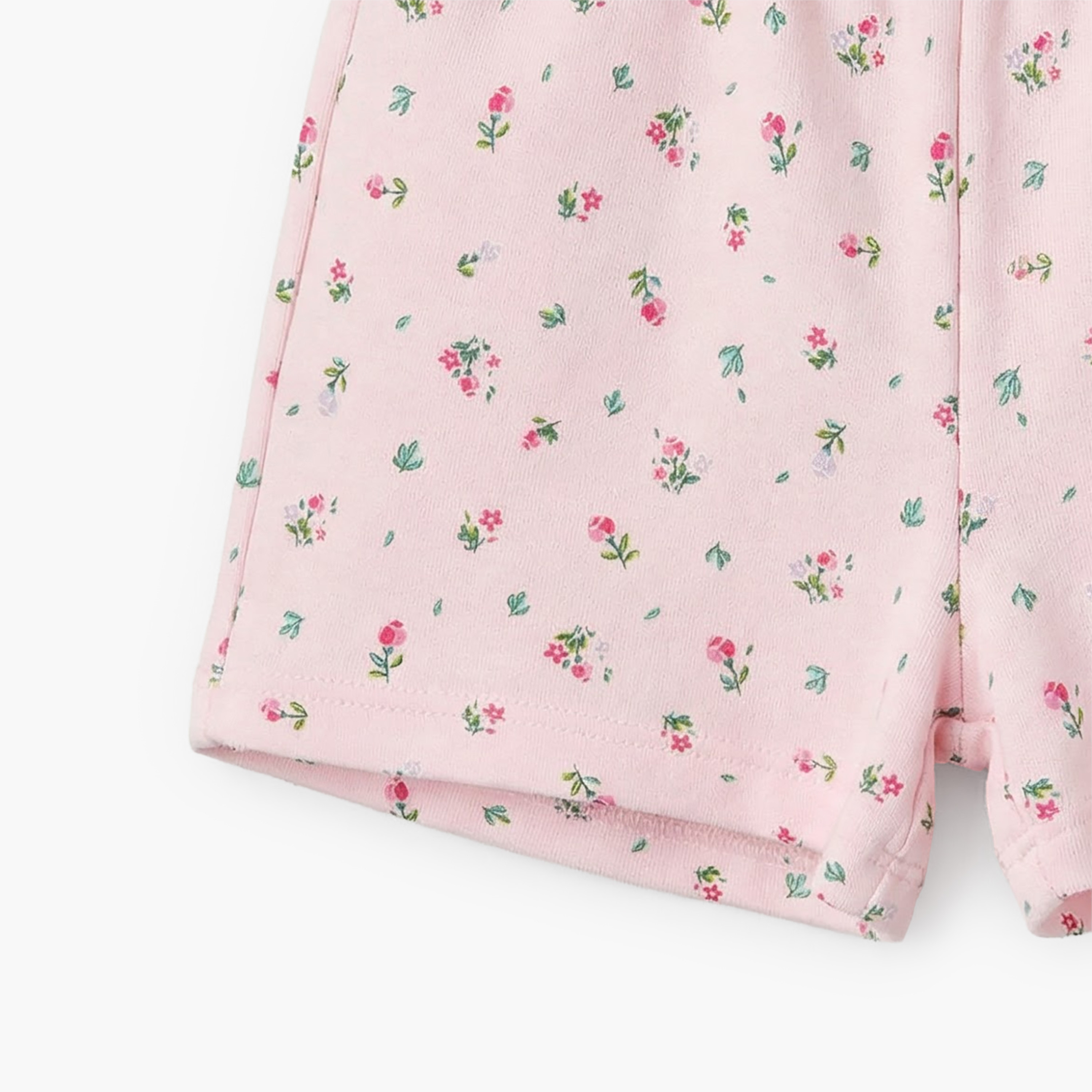 Pack of 2 Juniors Elasticated Shorts with Assorted Print-baby-girls-clothing-bottoms-shorts-image-6