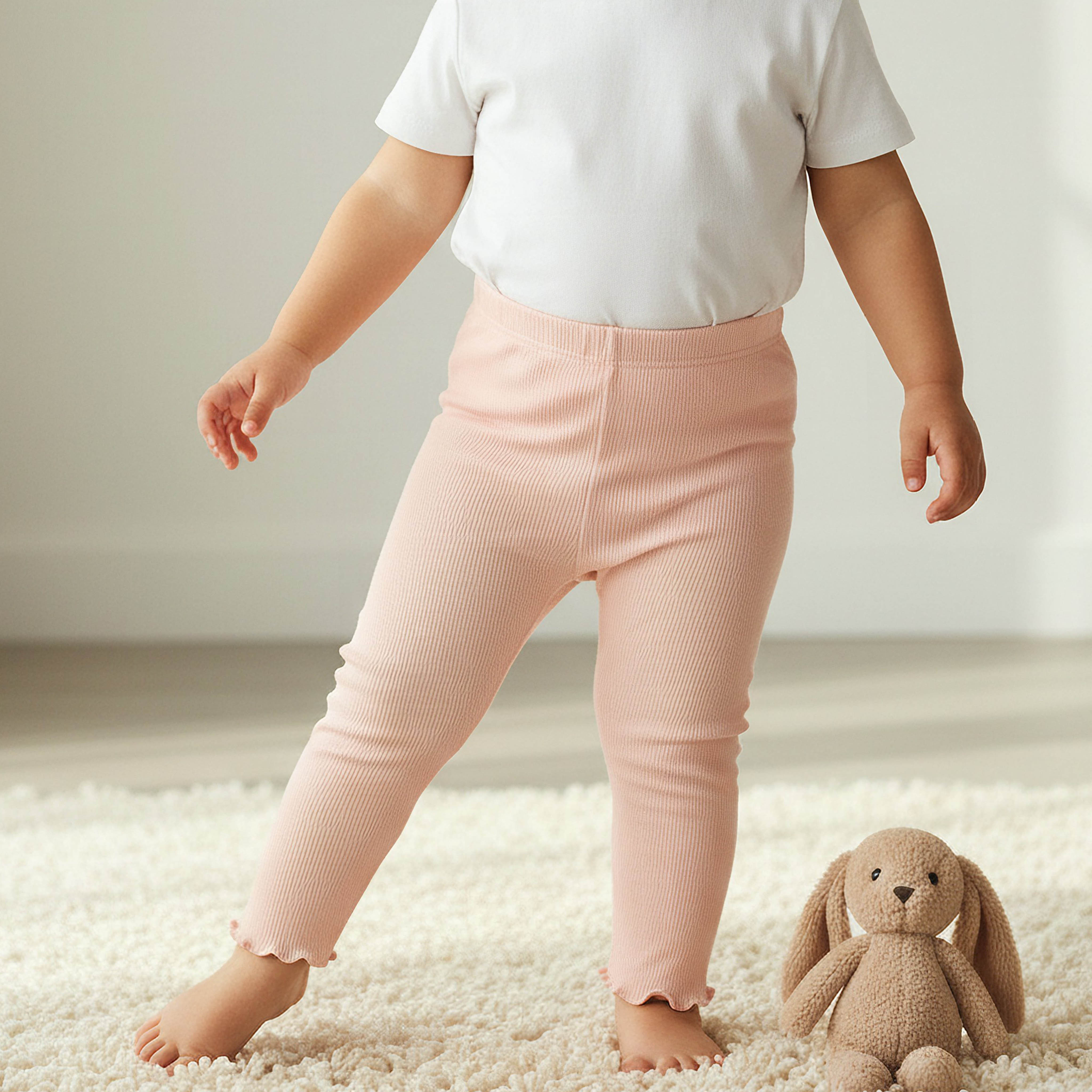 Juniors Leggings with Texture-baby-girls-clothing-bottoms-leggings-image-1