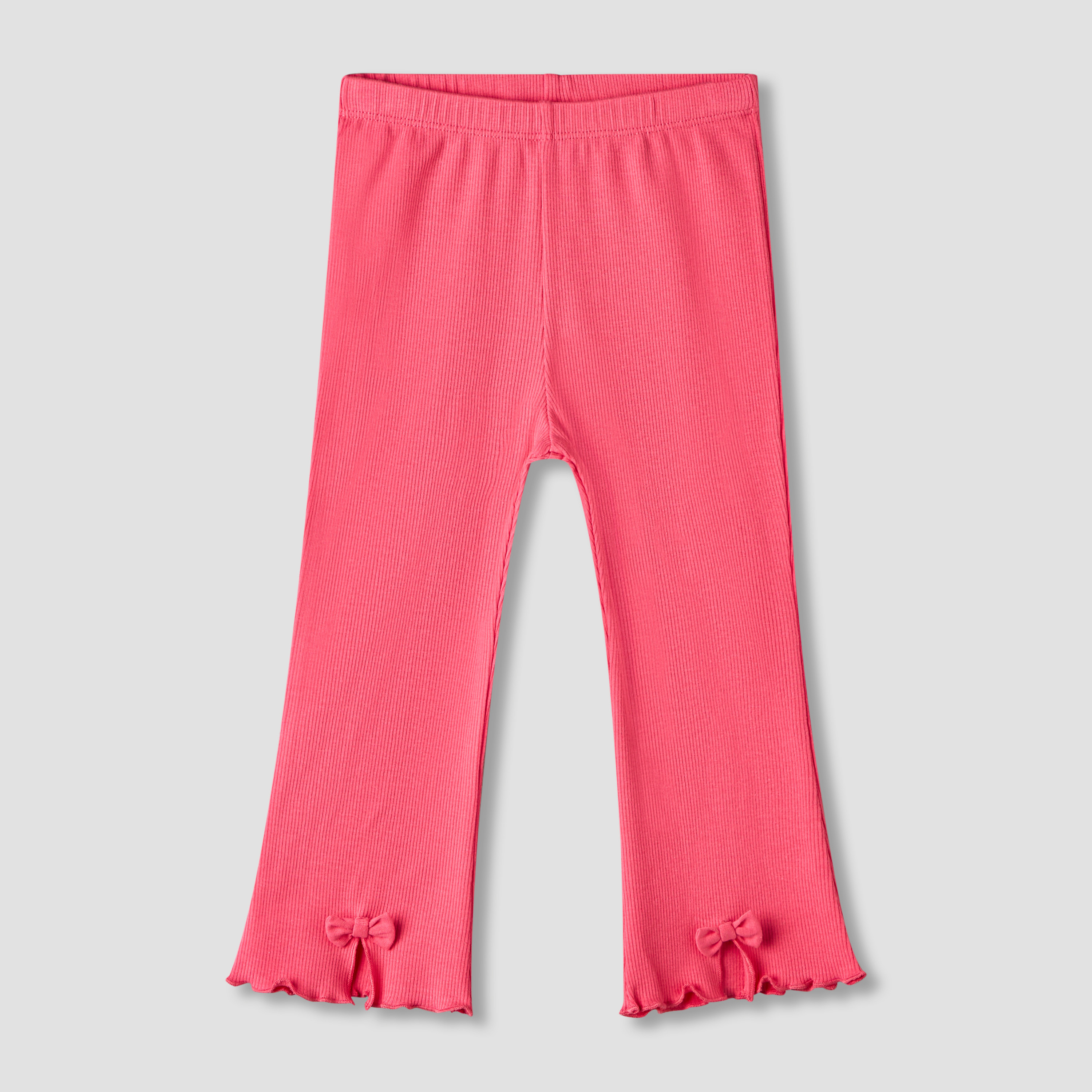 Pack of 2 Juniors Leggings with Elasticated Waist-baby-girls-clothing-bottoms-leggings-image-2
