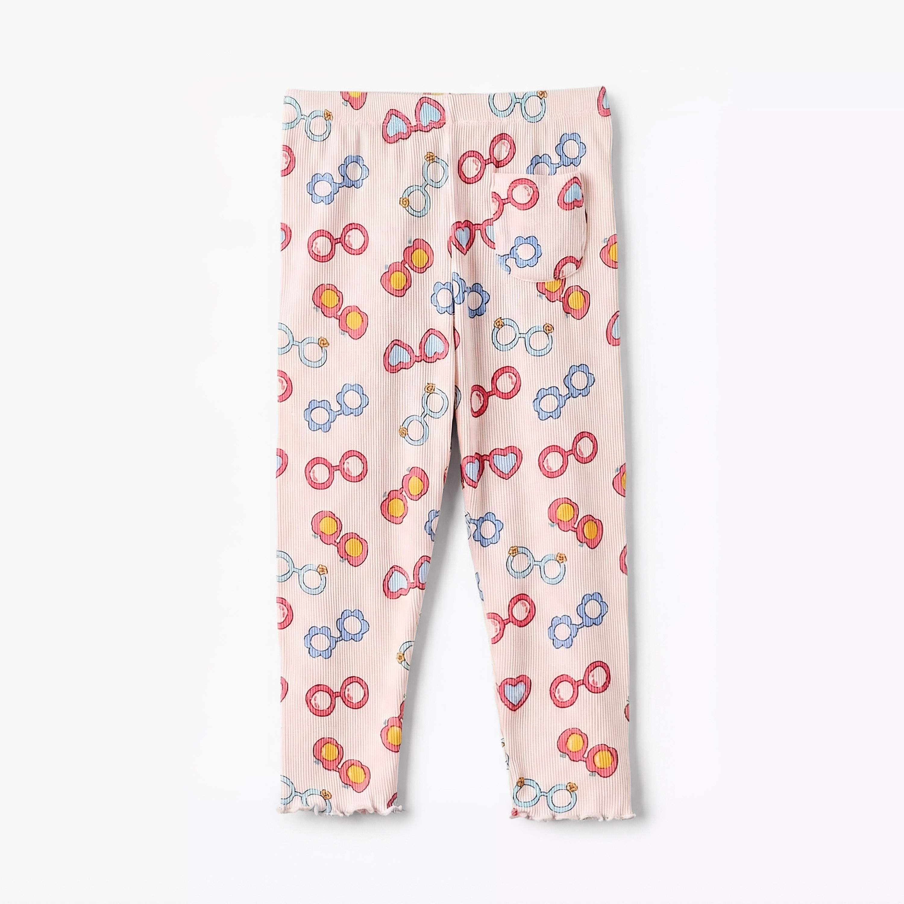 Juniors Leggings with Sunglasses Print-baby-girls-clothing-bottoms-leggings-image-2