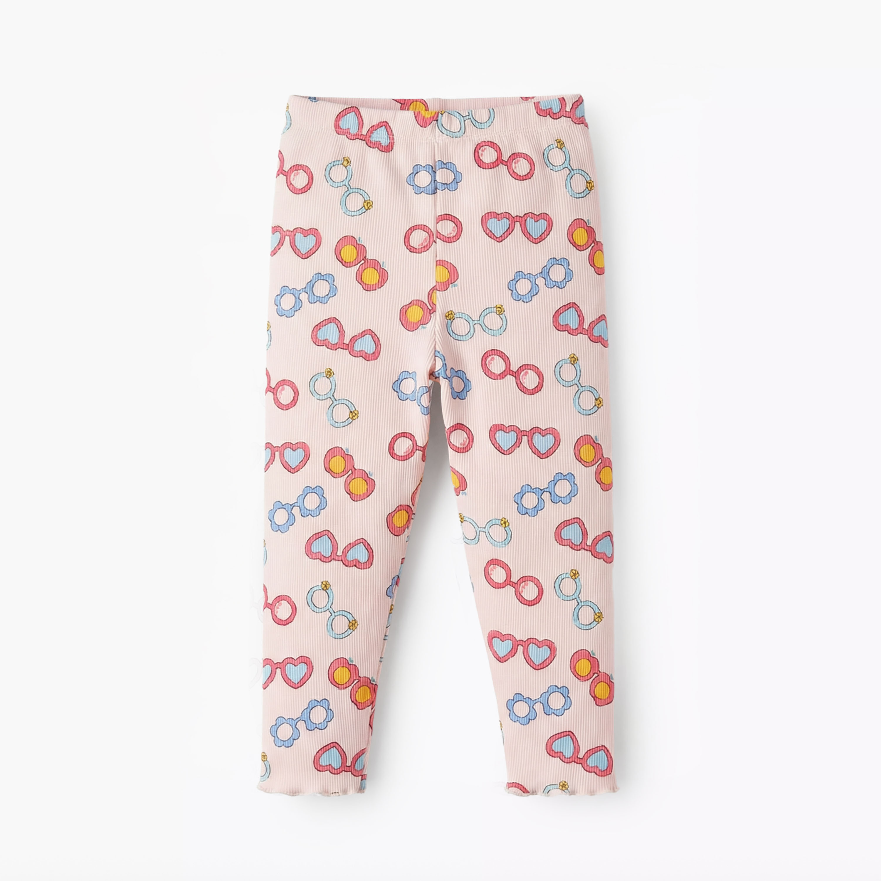 Juniors Leggings with Sunglasses Print-baby-girls-clothing-bottoms-leggings-image-3
