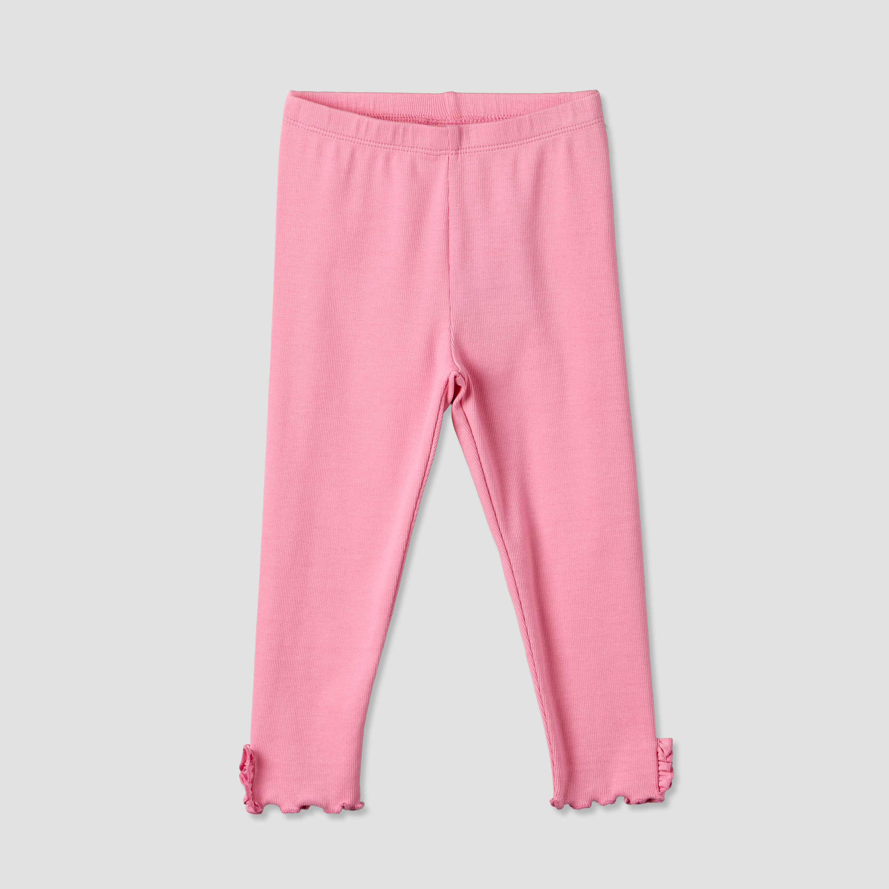 Juniors Leggings with Lettuce Hem-baby-girls-clothing-bottoms-leggings-image-2