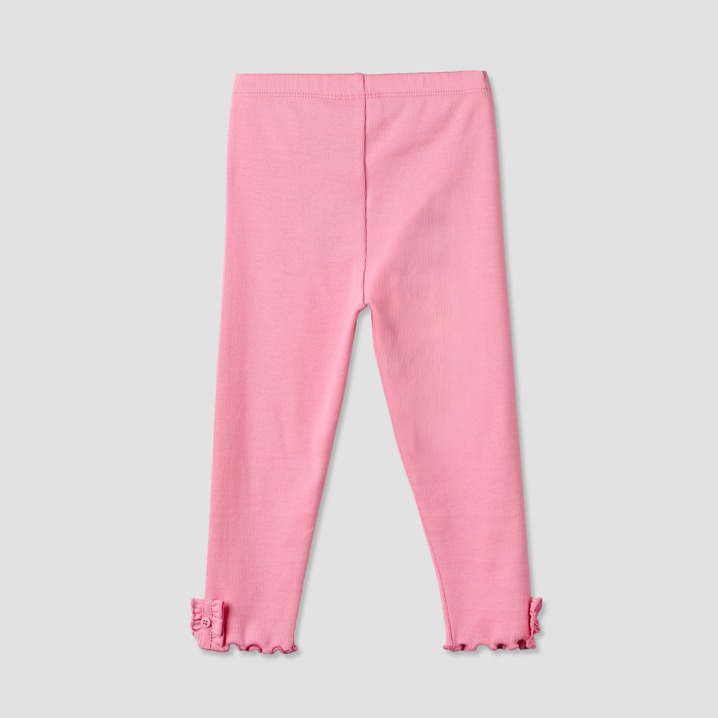 Juniors Leggings with Lettuce Hem-baby-girls-clothing-bottoms-leggings-image-3