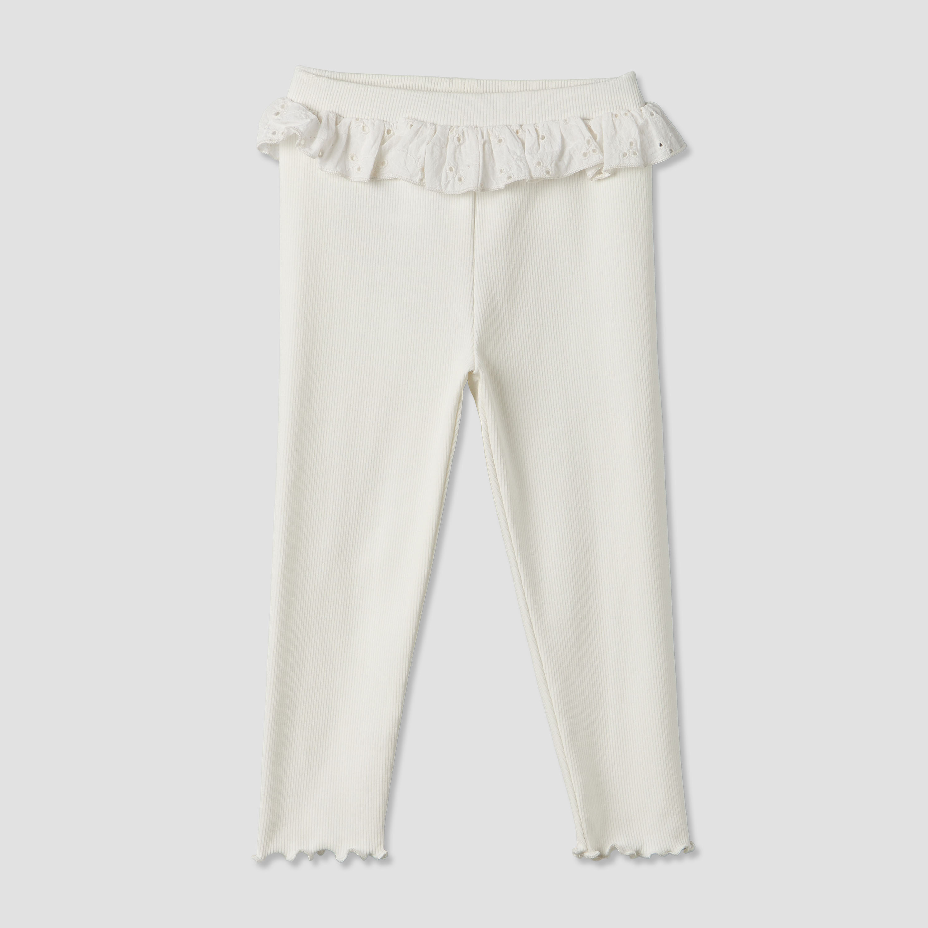 Juniors Leggings with Ruffle Detail-baby-girls-clothing-bottoms-leggings-image-2