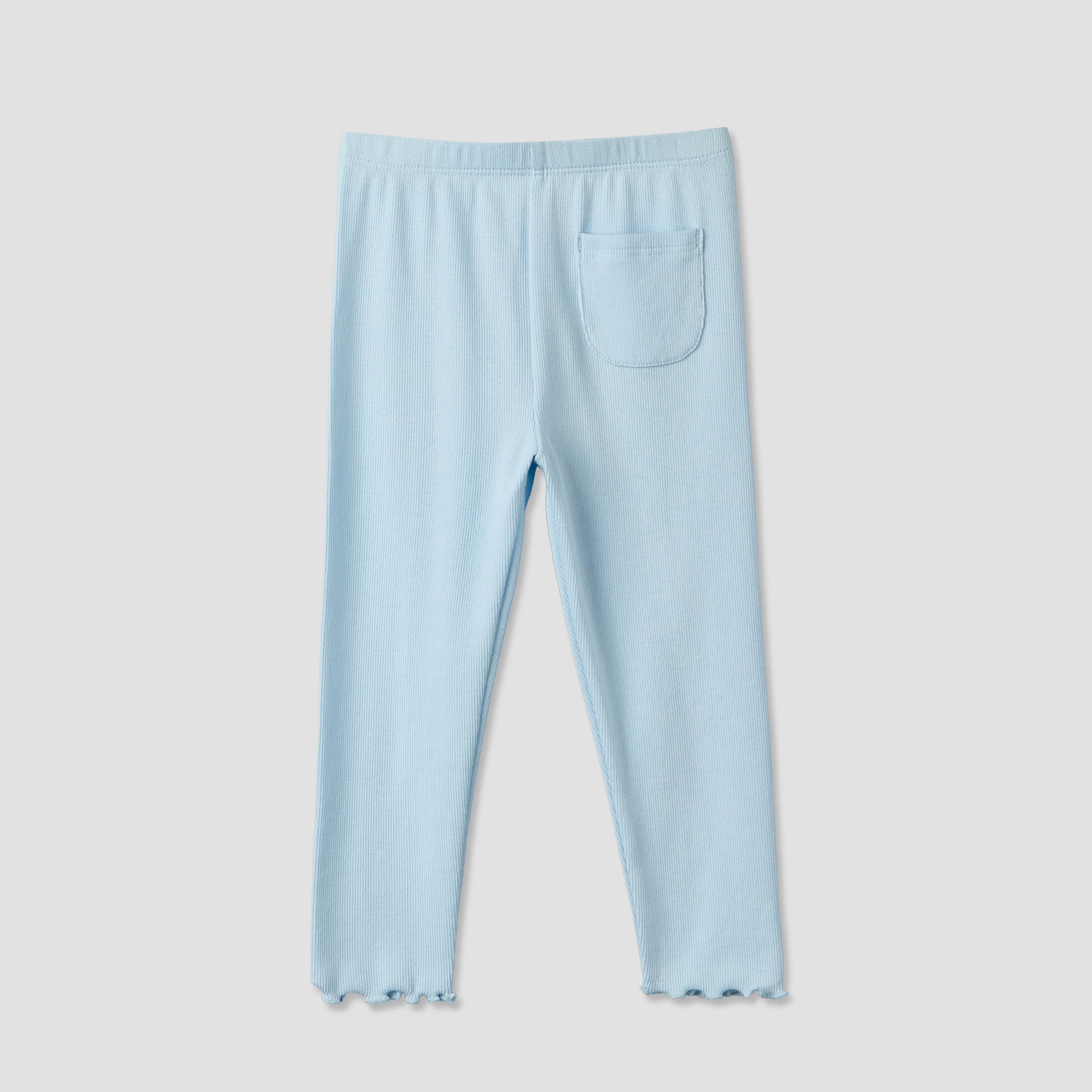 Juniors Leggings with Ribbed Design-baby-girls-clothing-bottoms-leggings-image-1