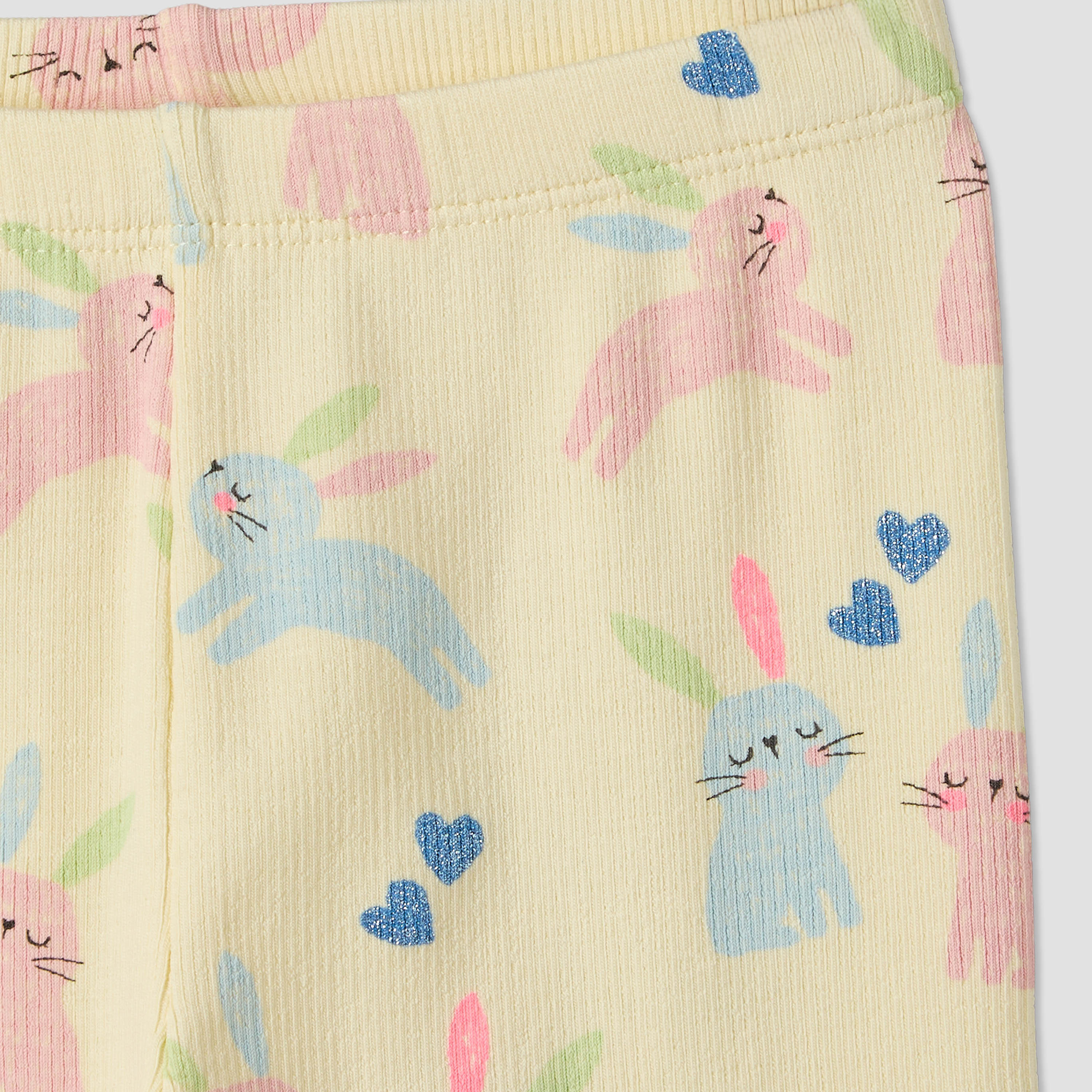 Juniors Leggings with Bunny Print-baby-girls-clothing-bottoms-leggings-image-3
