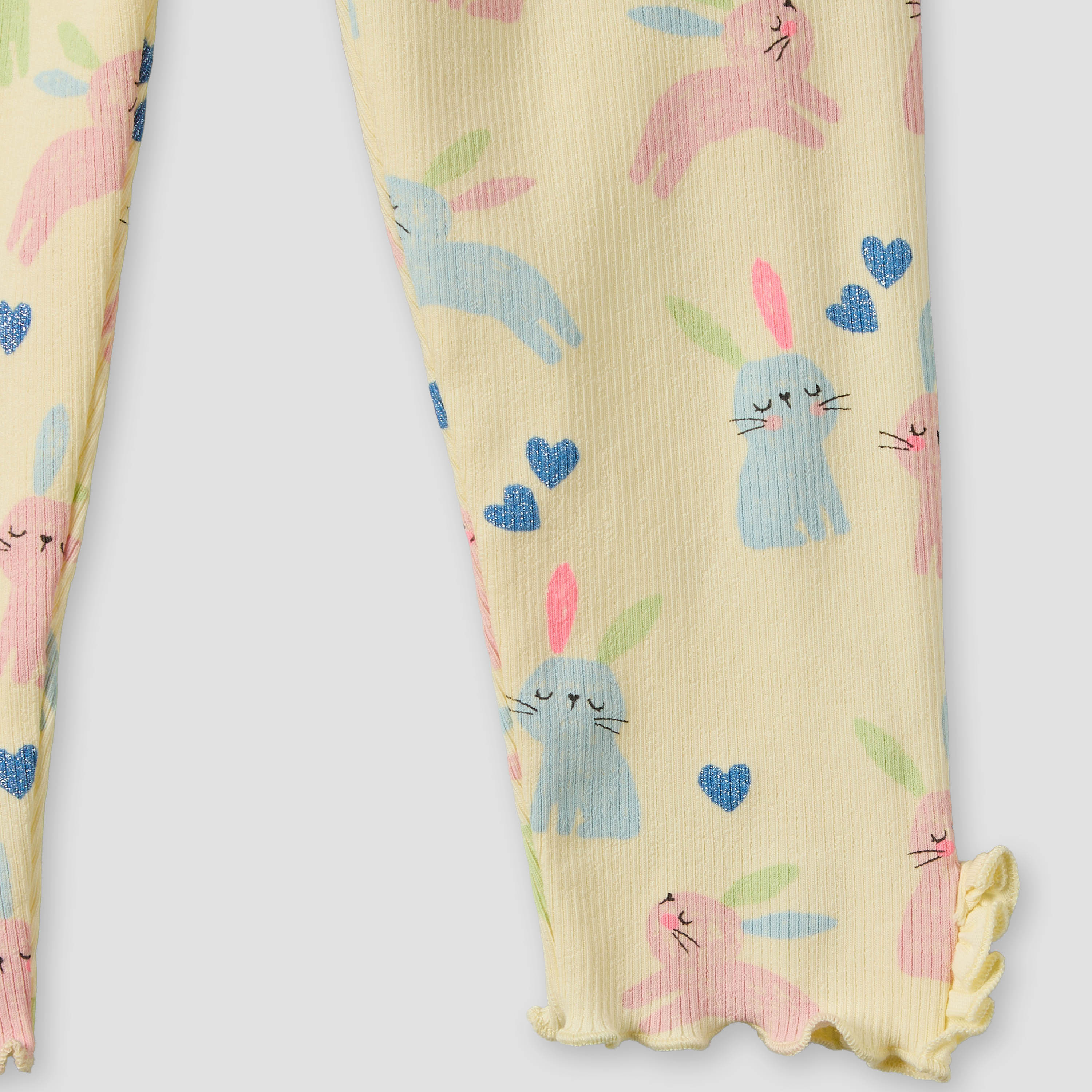 Juniors Leggings with Bunny Print-baby-girls-clothing-bottoms-leggings-image-4