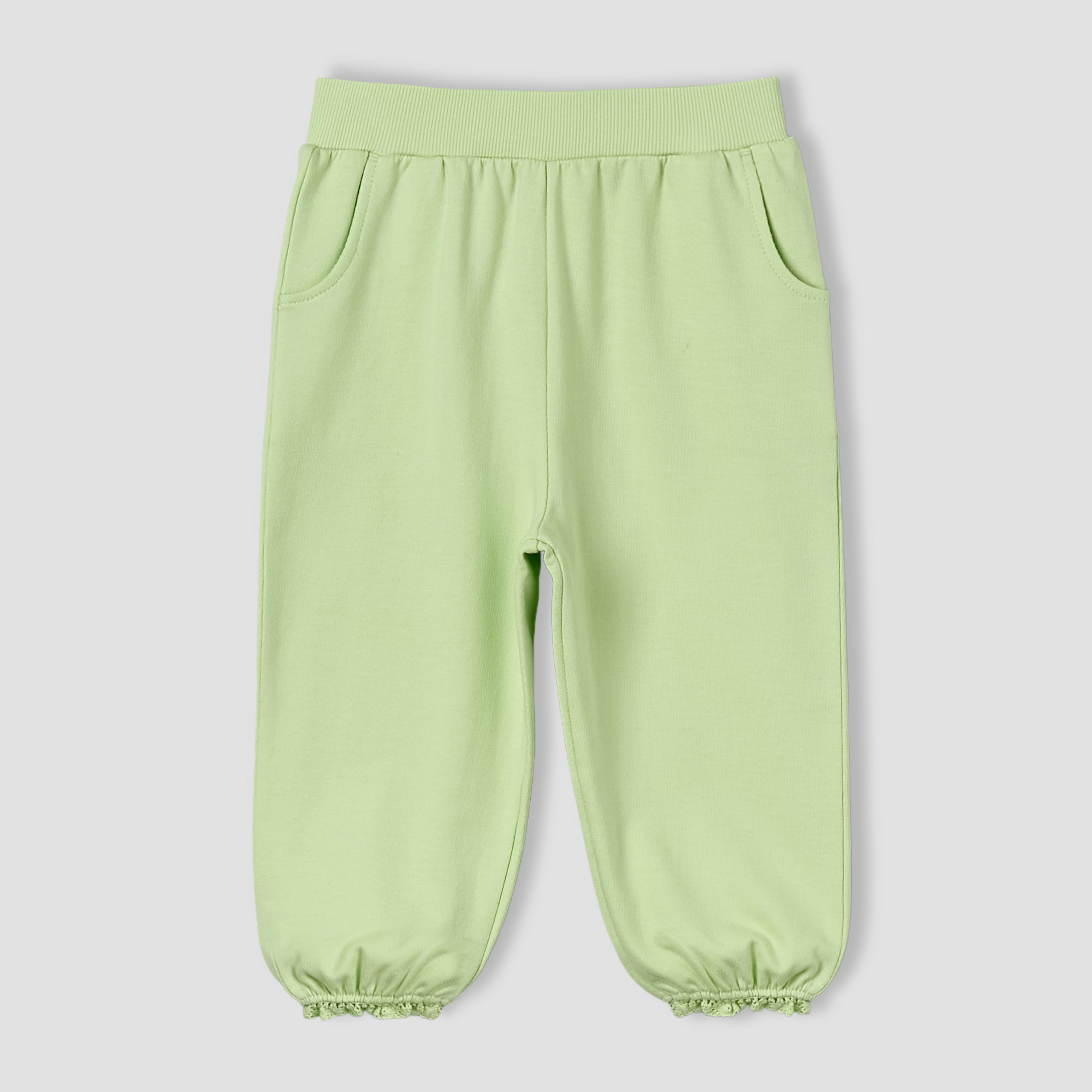 بنطلون رياضي بخصر مطاطي وطبعات من جونيورز - طقم من 2-baby-girls-clothing-bottoms-joggersandtrackpants-image-4