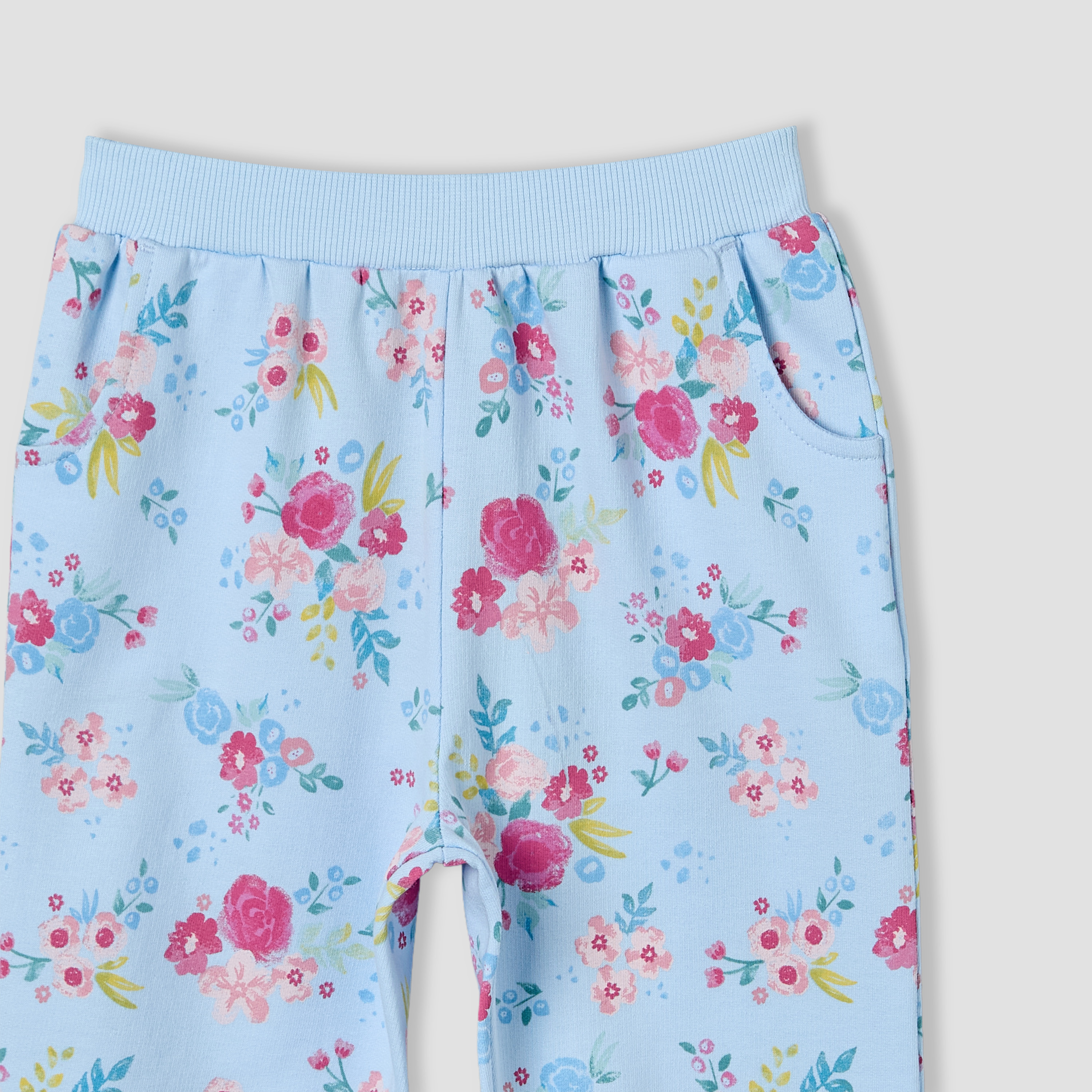 بنطلون رياضي بخصر مطاطي وطبعات من جونيورز - طقم من 2-baby-girls-clothing-bottoms-joggersandtrackpants-image-2