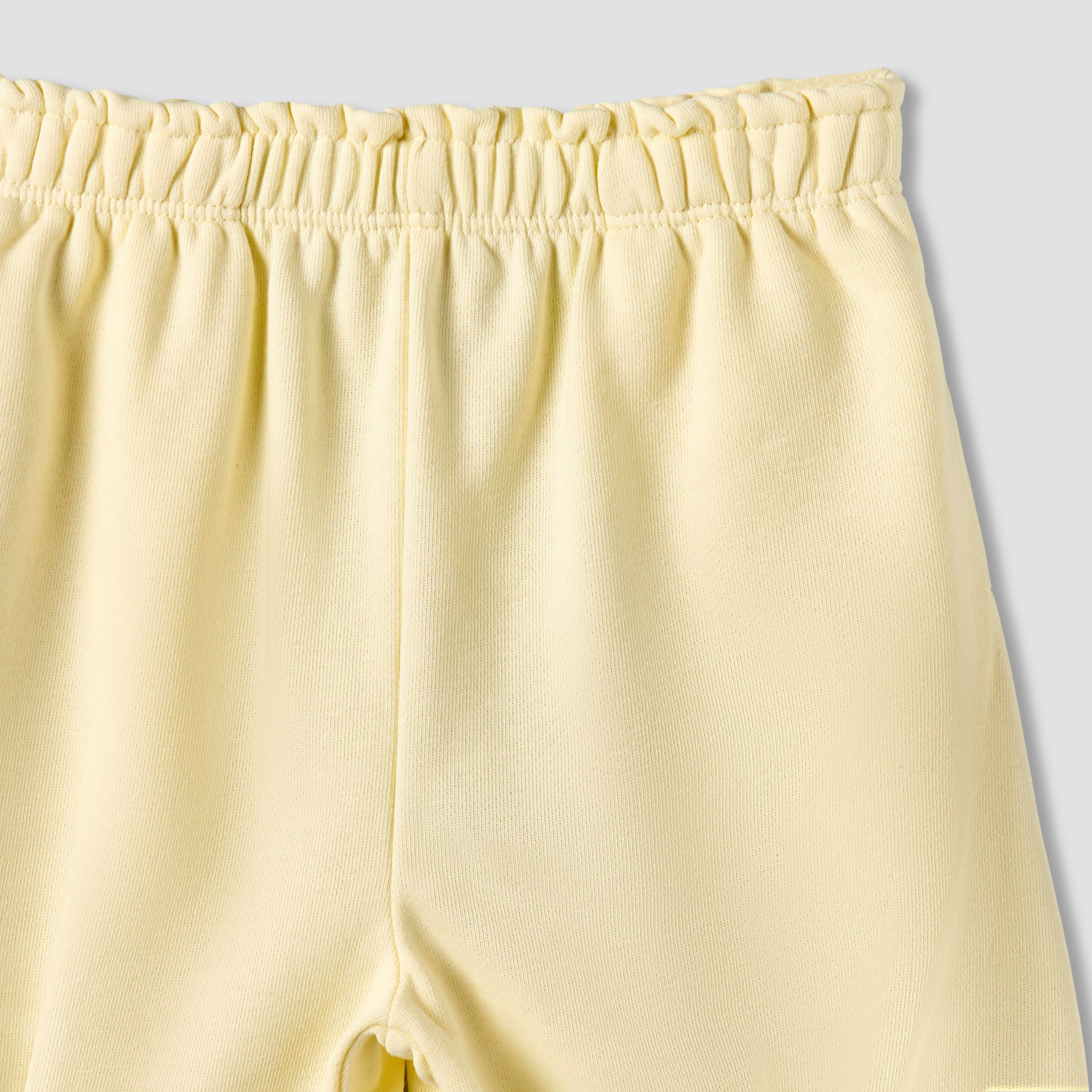 Juniors Elastic Waist Joggers with Bow Applique-baby-girls-clothing-bottoms-joggersandtrackpants-image-3