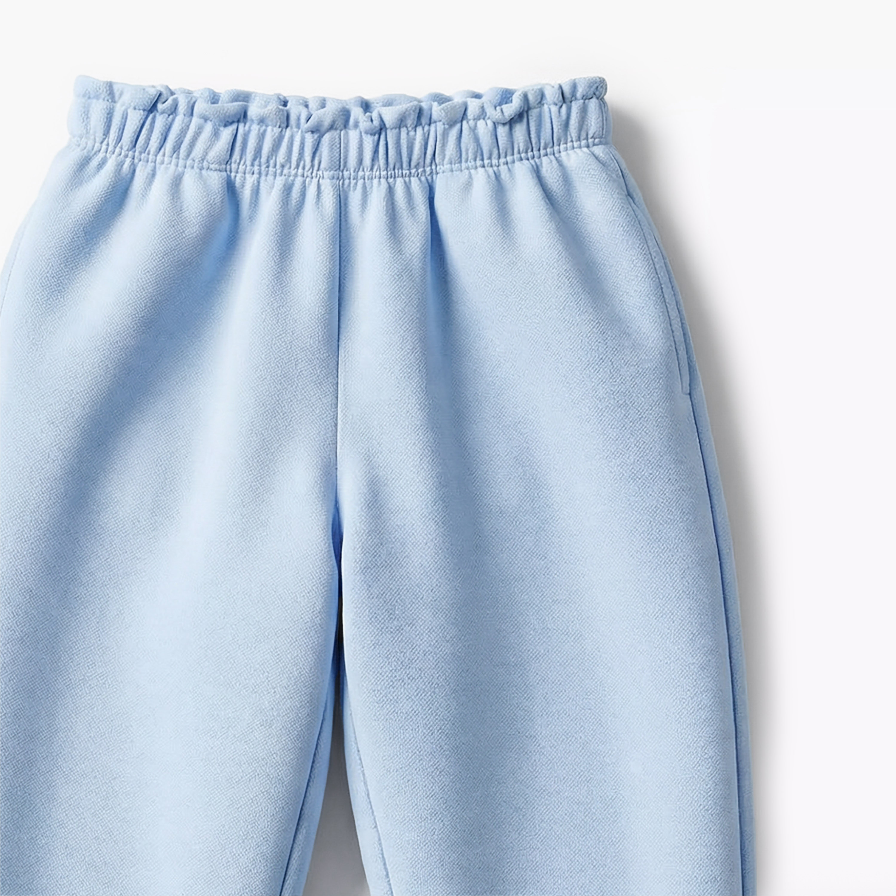Juniors Elasticated Waist Joggers with Bow Applique-baby-girls-clothing-bottoms-joggersandtrackpants-image-4