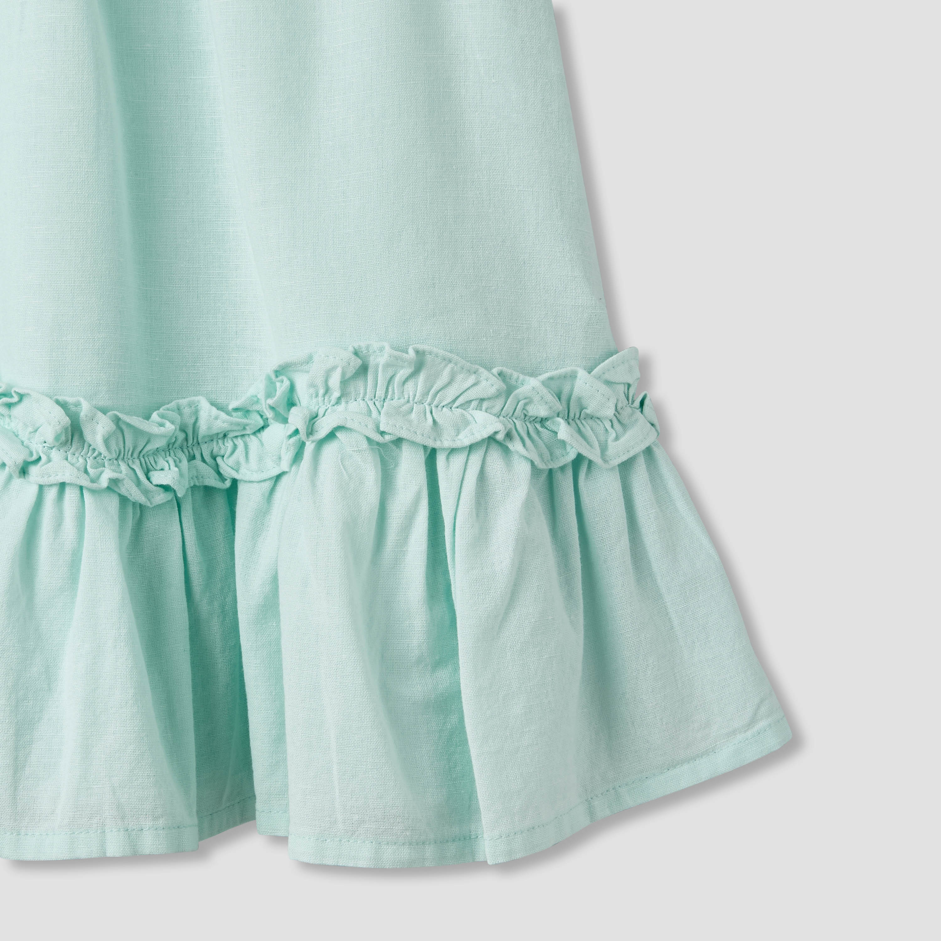 Juniors Sailor Collar Long Sleeves Drop Waist Dress with Ruffle Hem-baby-girls-clothing-dressesandjumpsuits-image-5