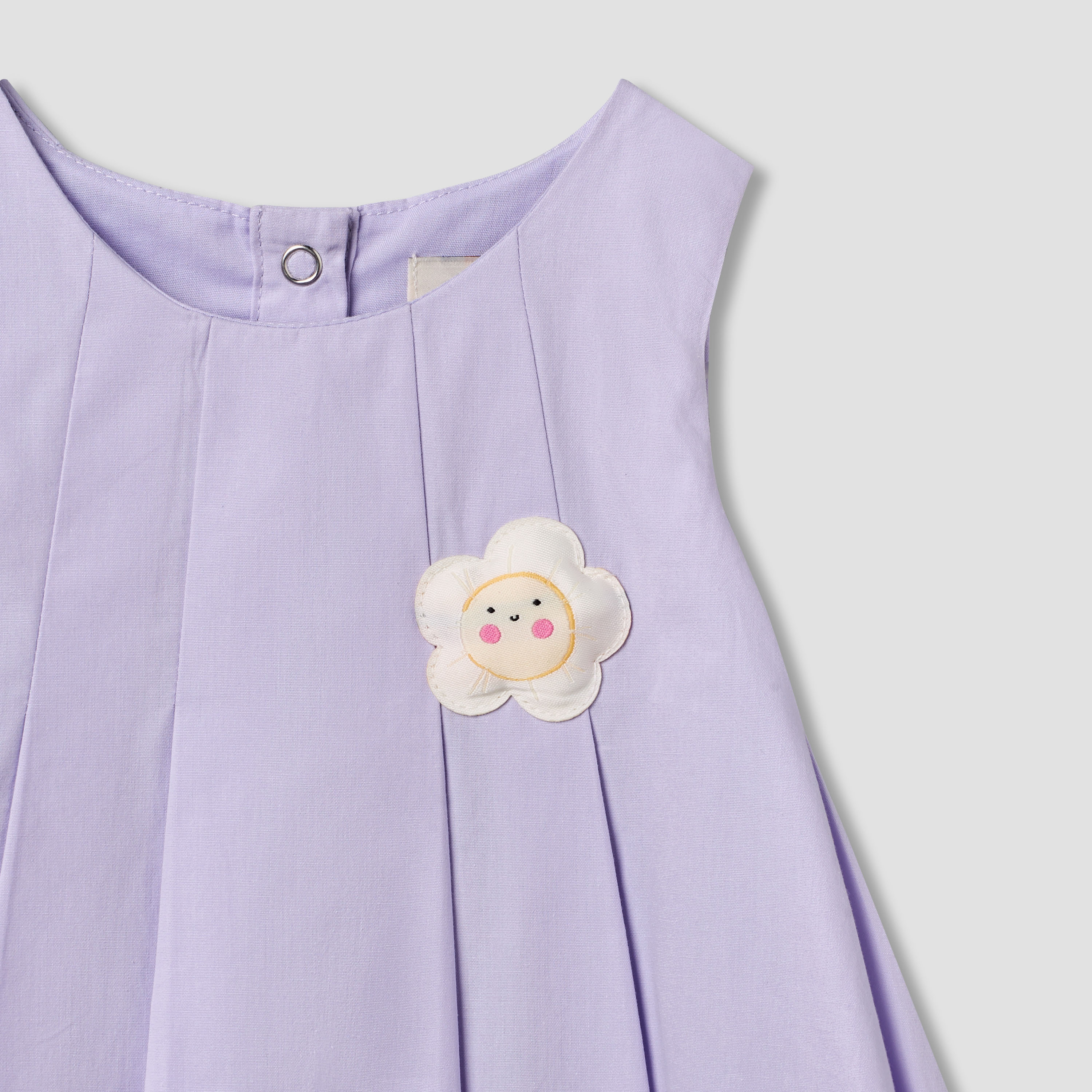 Juniors Round Neck Sleeveless A-line Dress with Floral Print-baby-girls-clothing-dressesandjumpsuits-image-4