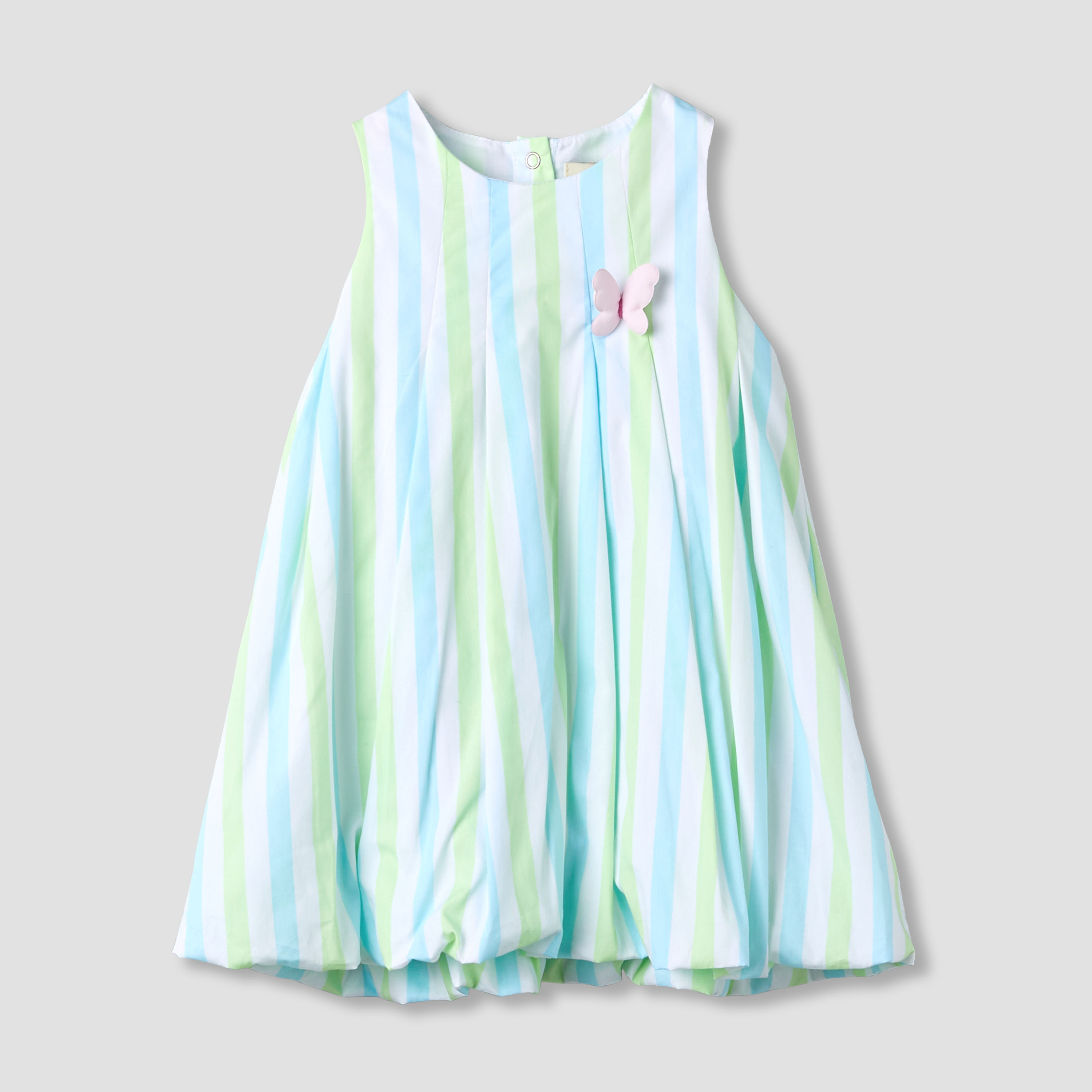 فستان إيه لاين بياقة مستديرة وطبعات زهرية من جونيورز-baby-girls-clothing-dressesandjumpsuits-image-4