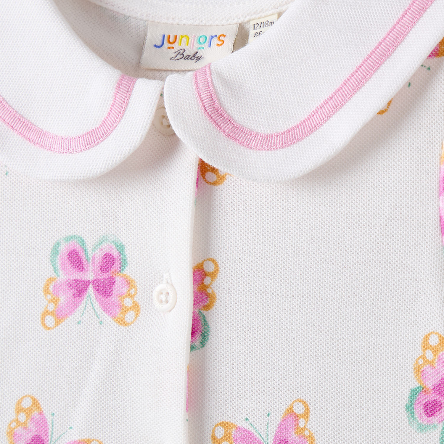 فستان إيه لاين بطول الركبة وبأكمام قصيرة وياقة بحّار وطبعات من جونيورز-baby-girls-clothing-dressesandjumpsuits-image-4