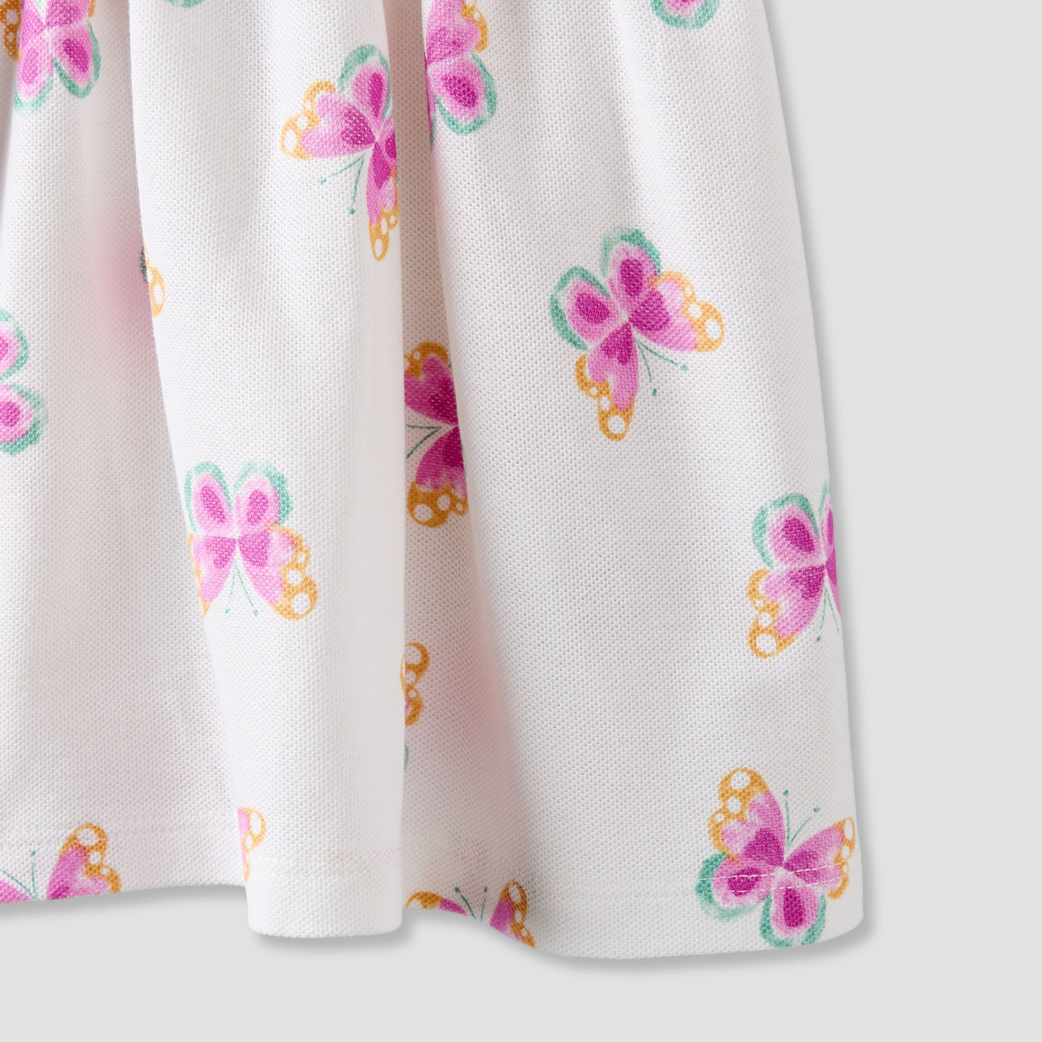 فستان إيه لاين بطول الركبة وبأكمام قصيرة وياقة بحّار وطبعات من جونيورز-baby-girls-clothing-dressesandjumpsuits-image-5
