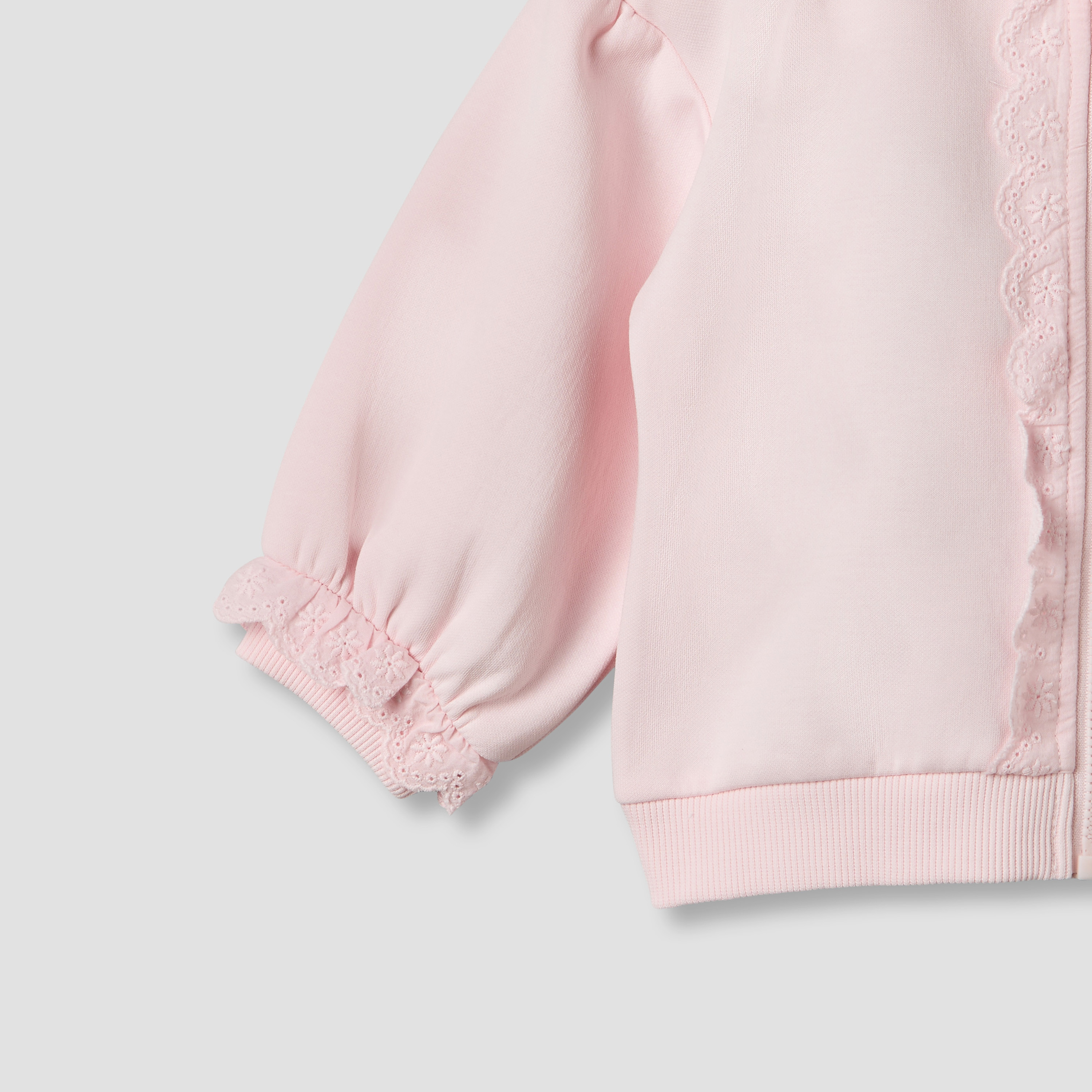 Juniors Hooded Long Sleeves Sweatshirt and Pants Set with Lace Detail-baby-girls-clothing-setsandcoords-image-8