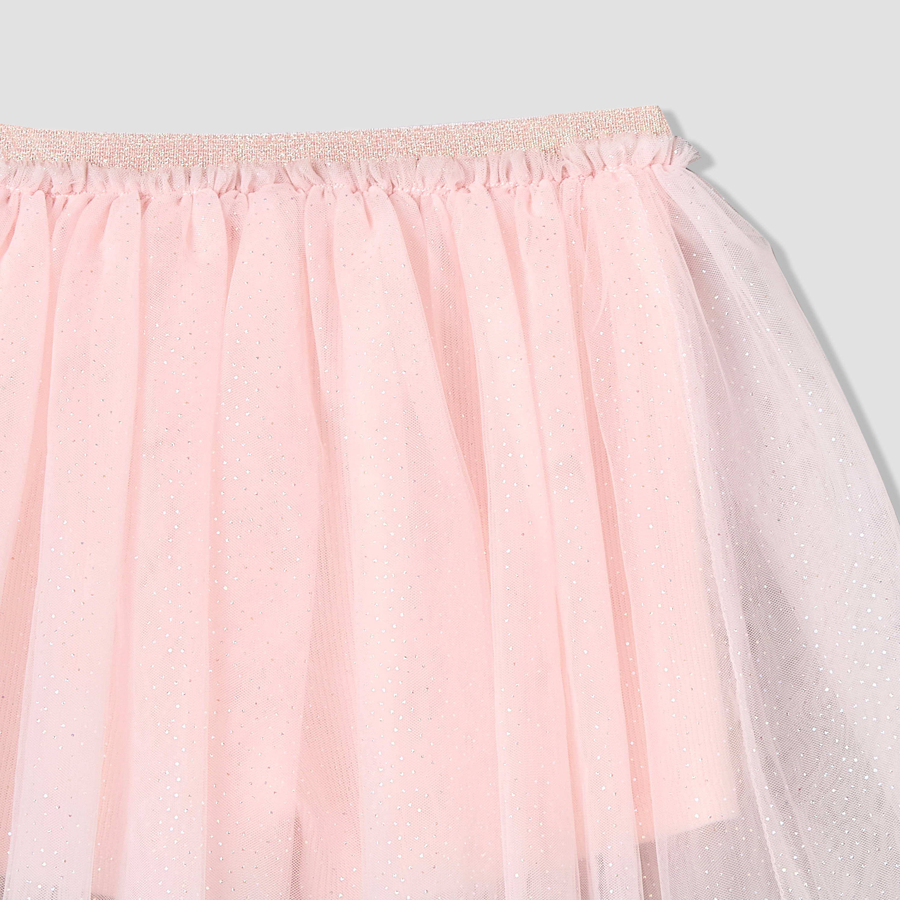 Juniors Round Neck Short Sleeves Ruffled Top and Skirt Set-baby-girls-clothing-setsandcoords-image-7