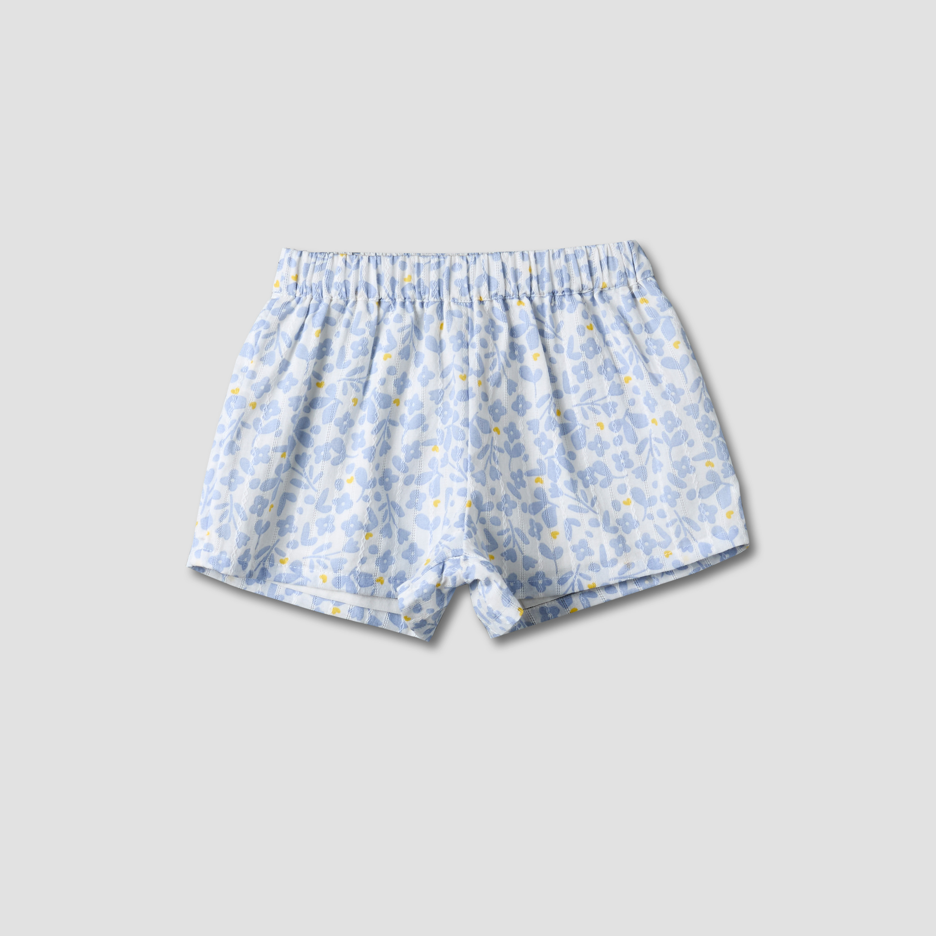 Juniors Round Neck Sleeveless Top and Shorts Set with Floral Print-baby-girls-clothing-setsandcoords-image-5