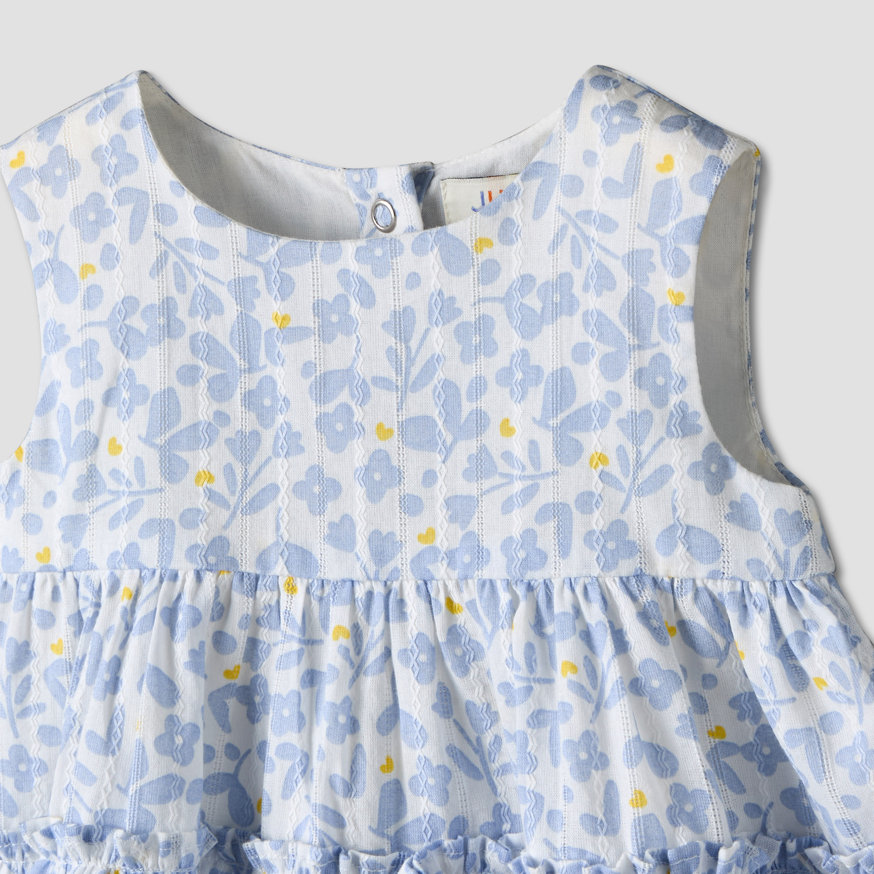 Juniors Round Neck Sleeveless Top and Shorts Set with Floral Print-baby-girls-clothing-setsandcoords-image-7