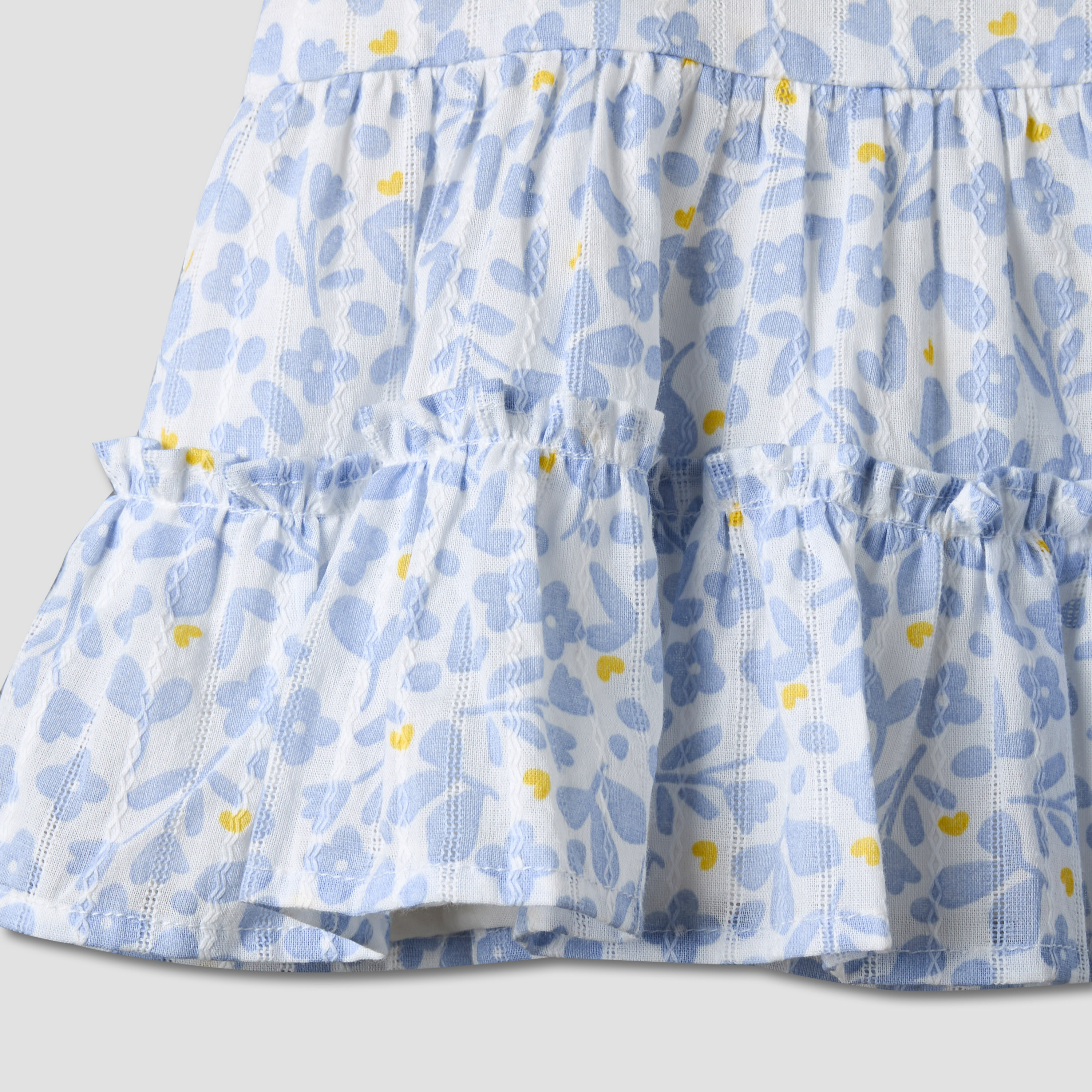 Juniors Round Neck Sleeveless Top and Shorts Set with Floral Print-baby-girls-clothing-setsandcoords-image-8