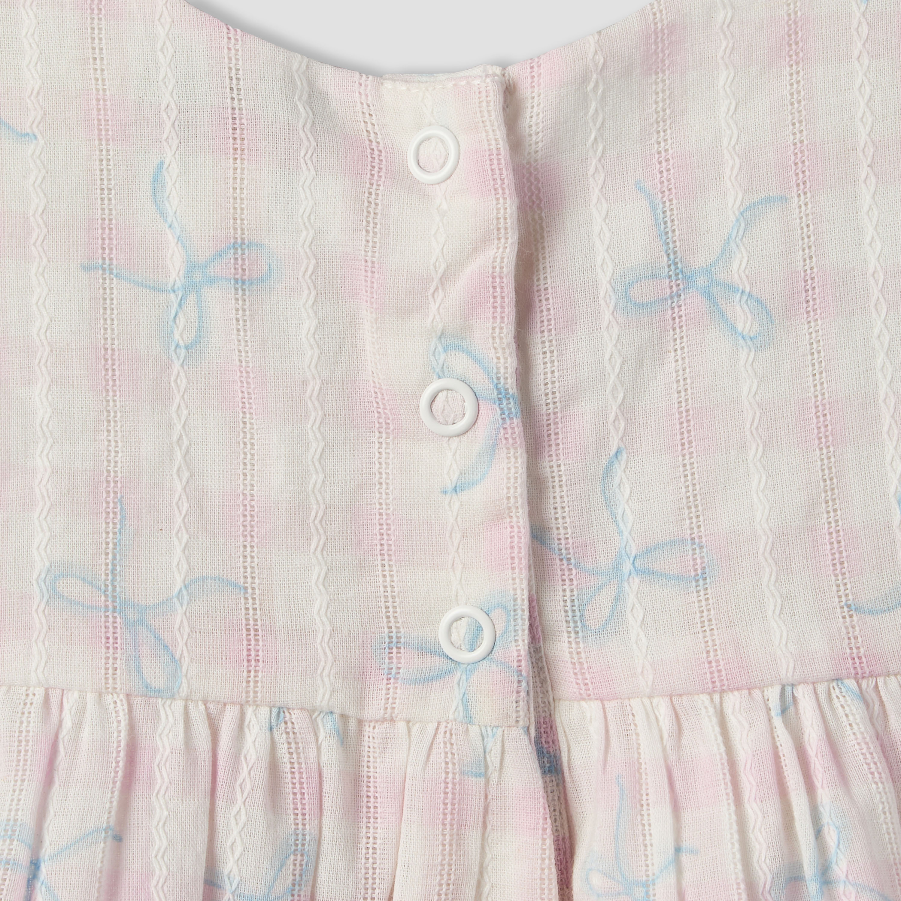 Juniors Round Neck Sleeveless Top and Shorts Set with Bow Print-baby-girls-clothing-setsandcoords-image-9