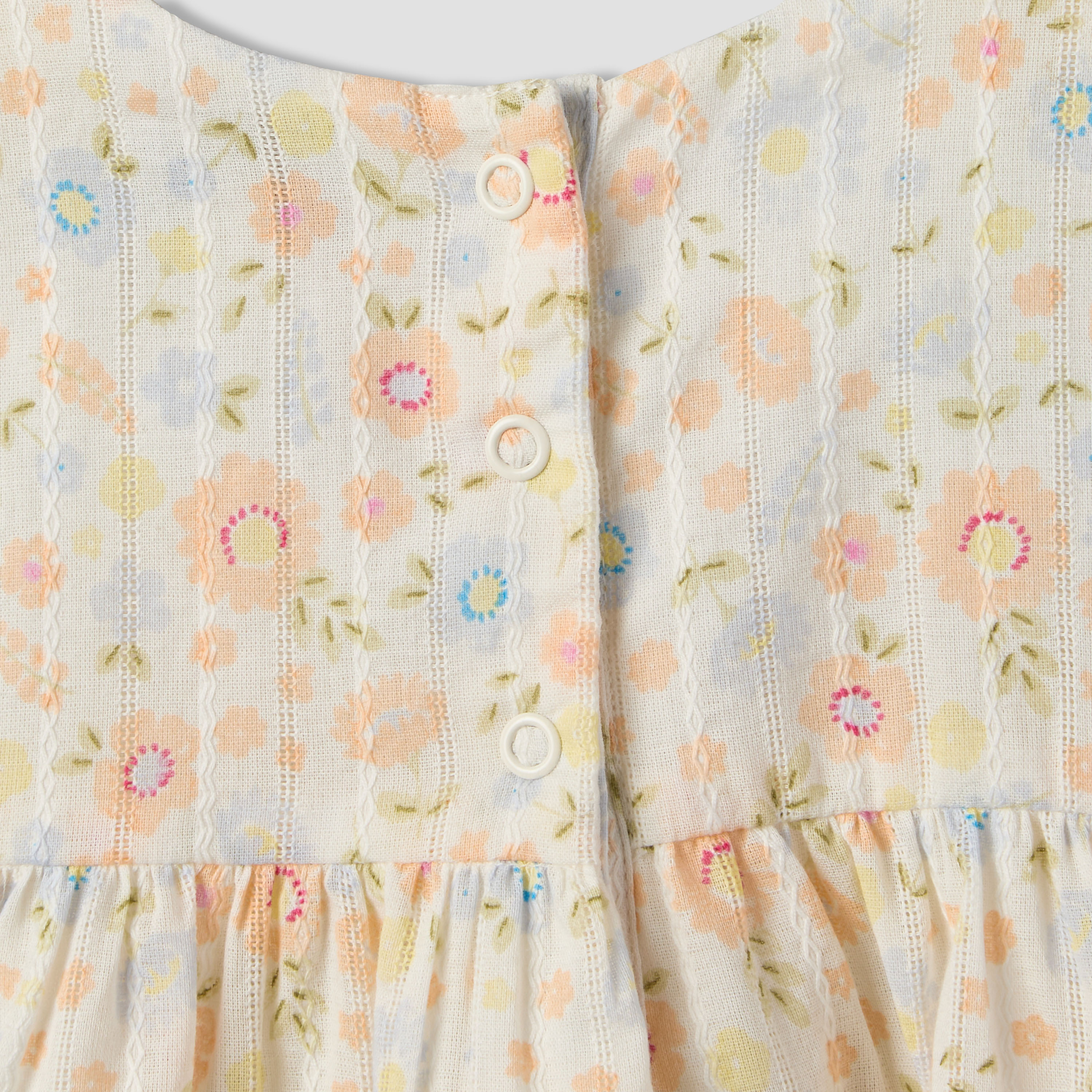 Juniors Round Neck Sleeveless Top and Shorts Set with Floral Print-baby-girls-clothing-setsandcoords-image-9