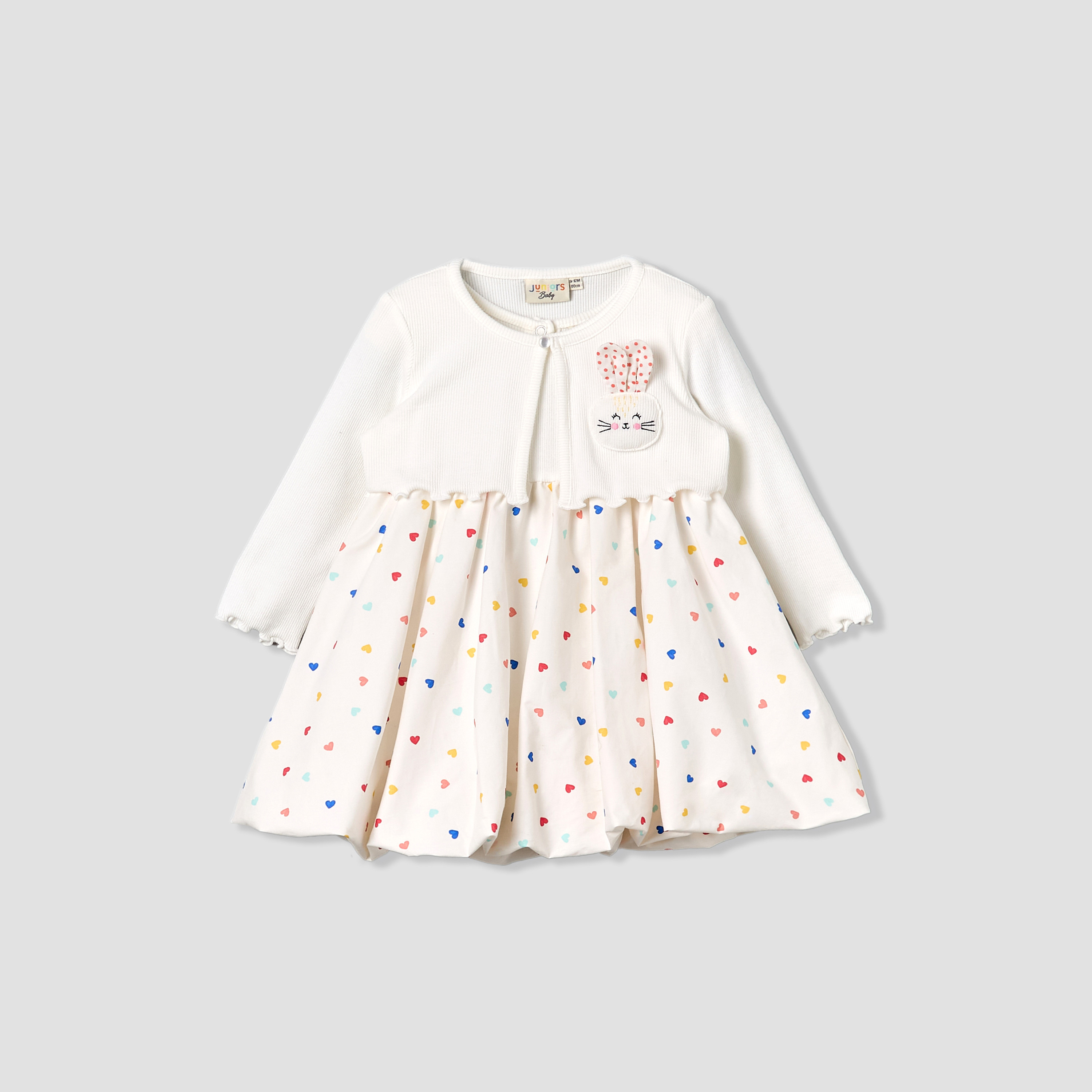 Juniors Round Neck Sleeveless Dress with Bolero Jacket-baby-girls-clothing-dressesandjumpsuits-image-2