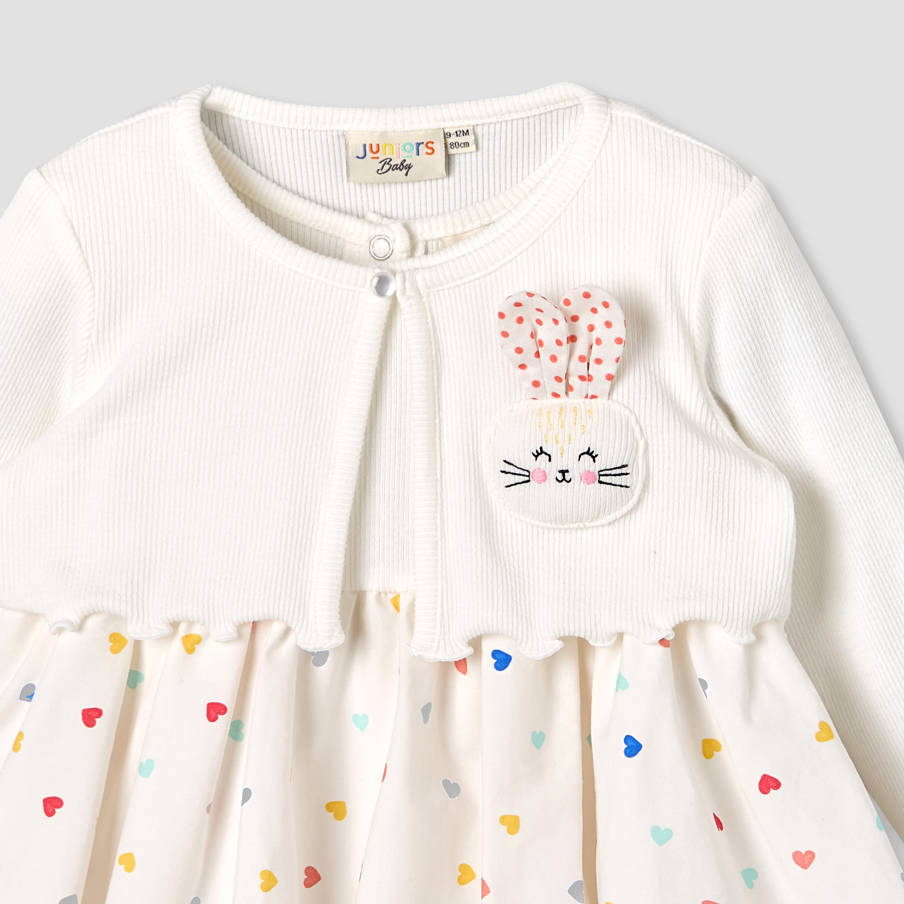 Juniors Round Neck Sleeveless Dress with Bolero Jacket-baby-girls-clothing-dressesandjumpsuits-image-5
