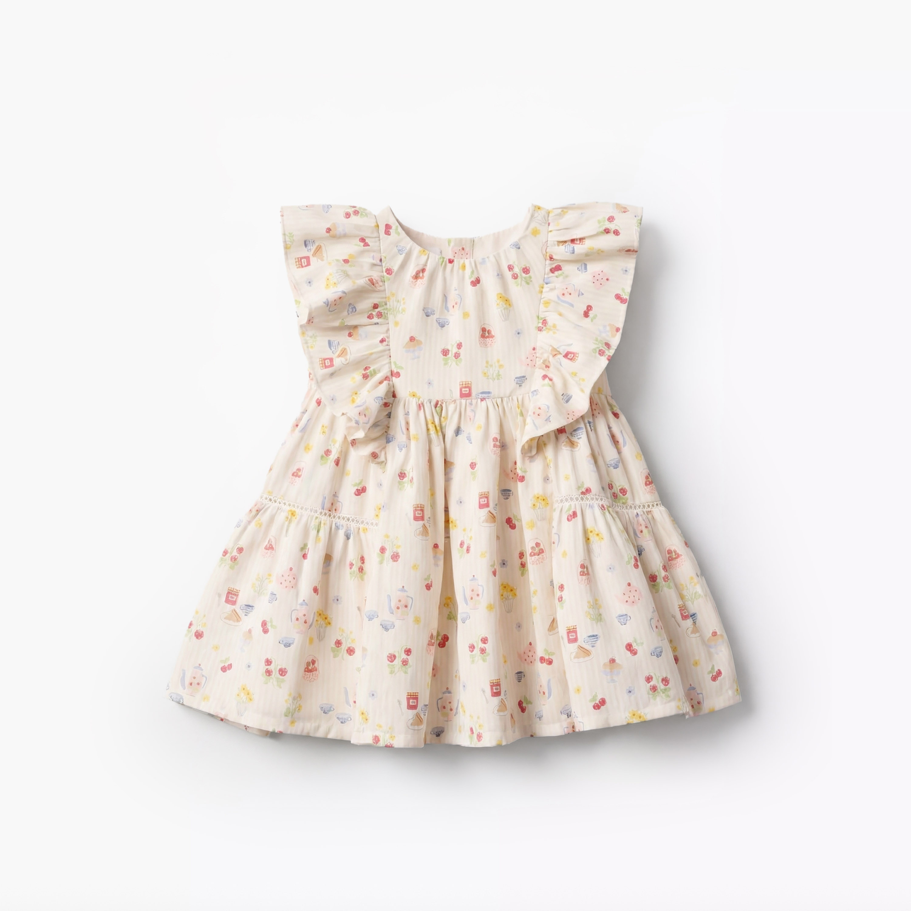 Juniors Round Neck Sleeveless Dress with Bloomers-baby-girls-clothing-dressesandjumpsuits-image-3