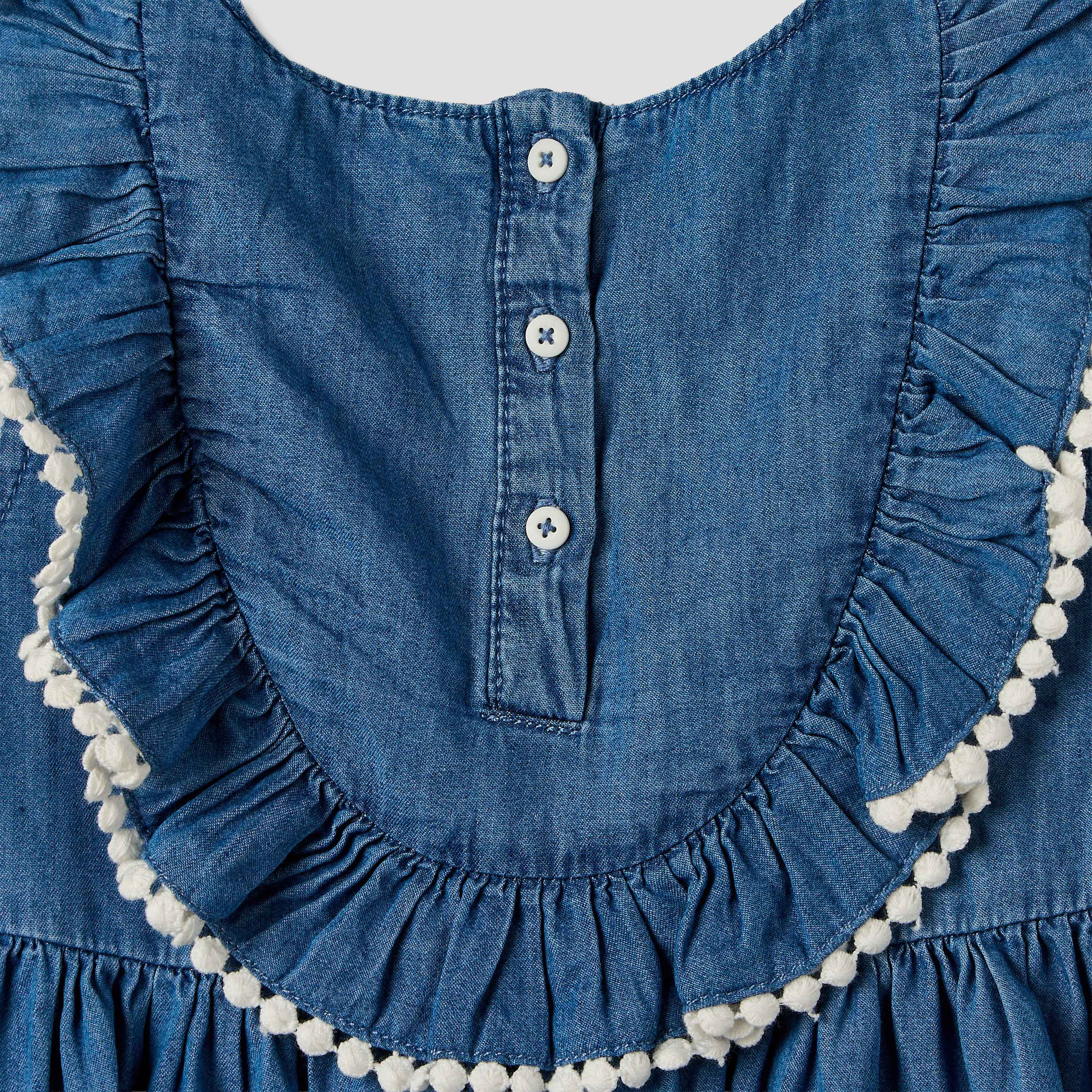 Juniors Round Neck Sleeveless Dress with Floral Embroidery-baby-girls-clothing-dressesandjumpsuits-image-6