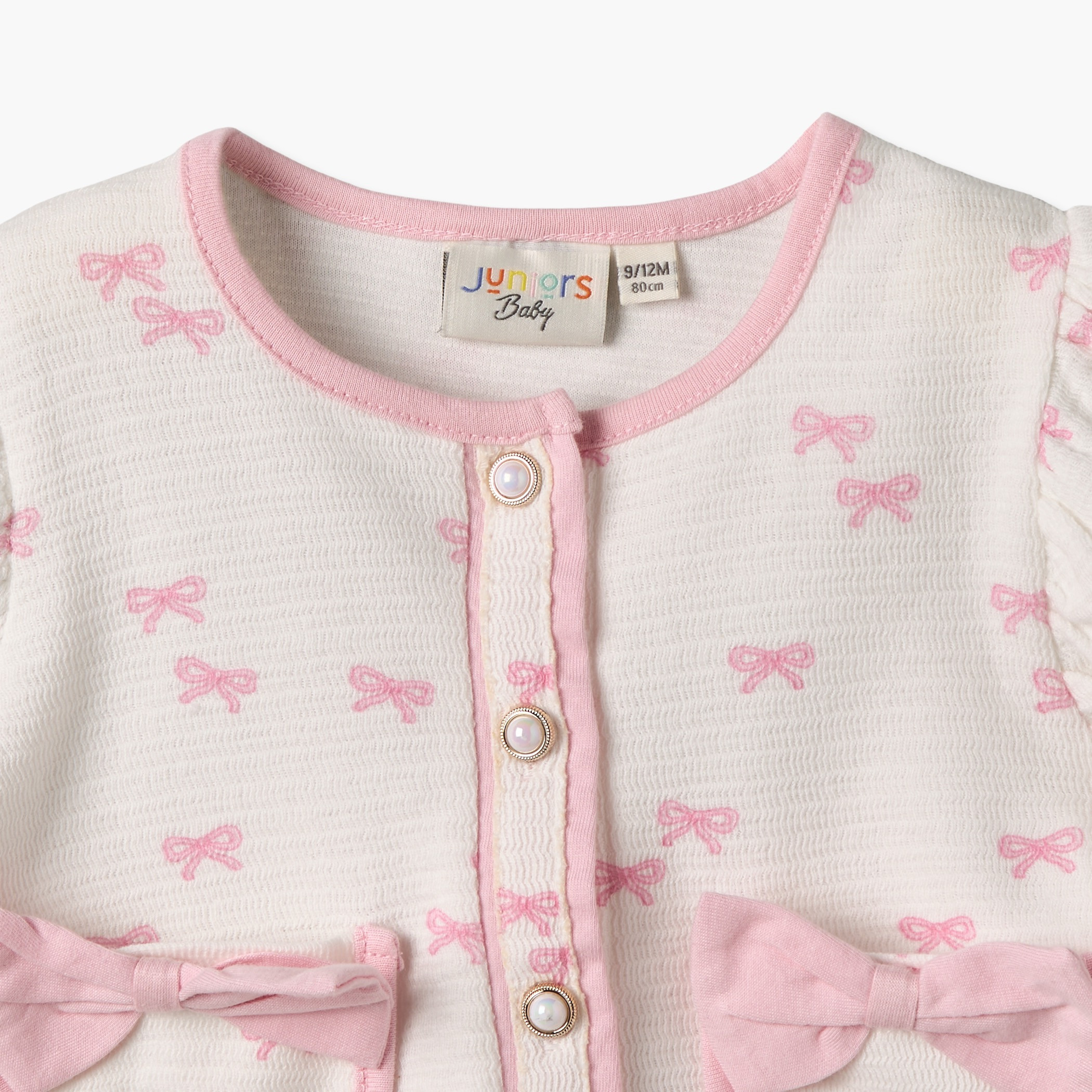 Set of 3 Juniors Clothing Gift Set with Bow Print-baby-girls-clothing-setsandcoords-image-9