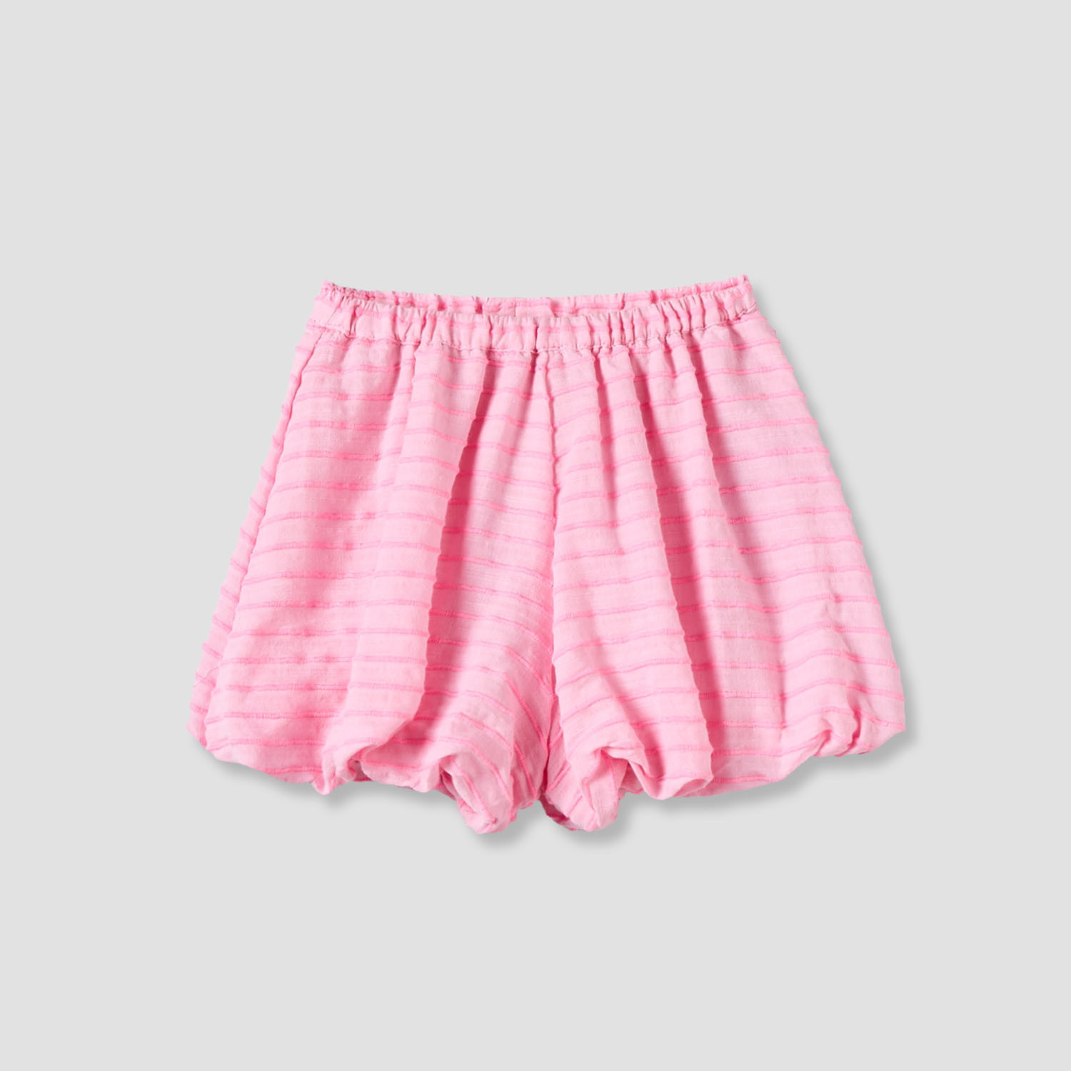 Juniors Round Neck Sleeveless Top and Shorts Set with Striped Design-baby-girls-clothing-setsandcoords-image-5