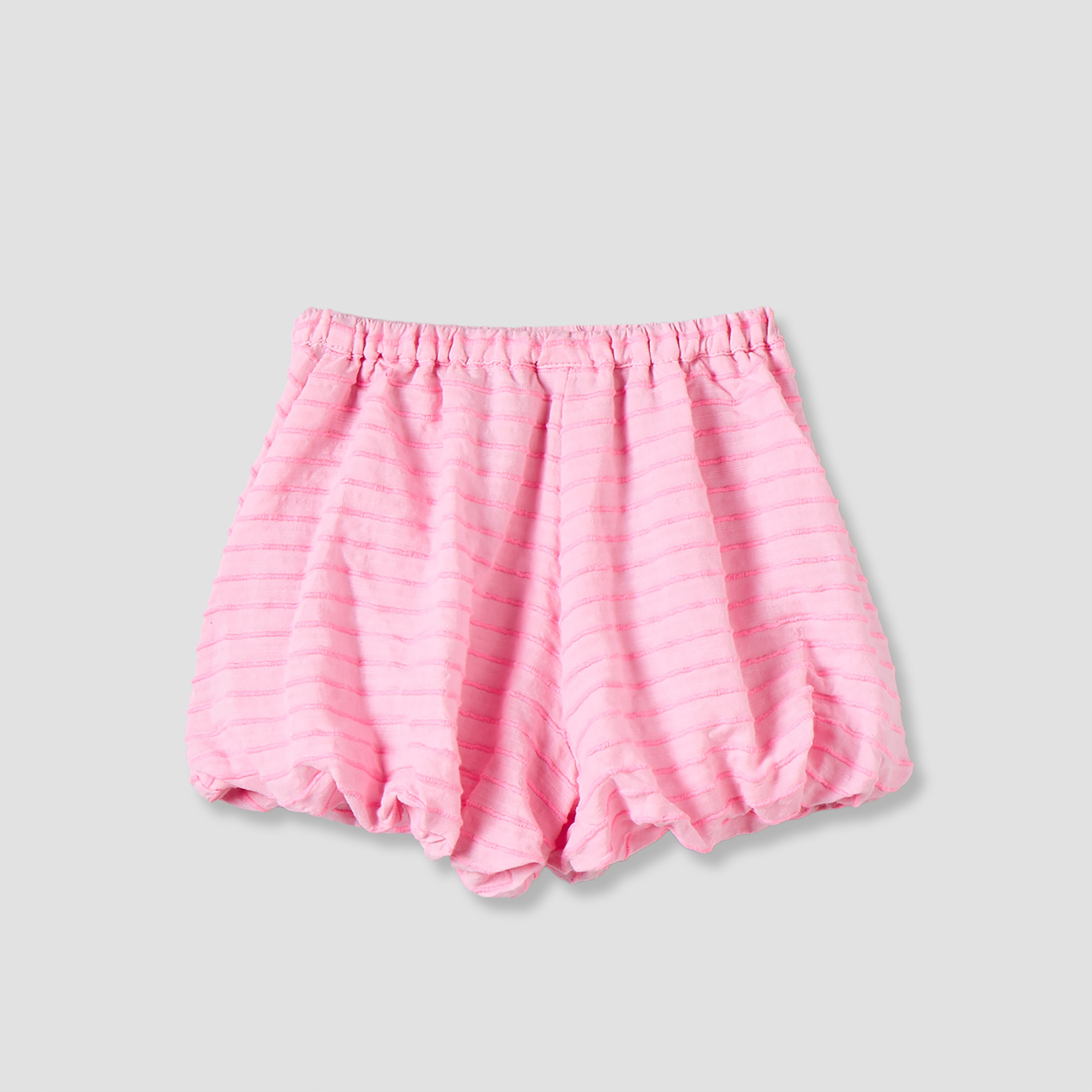 Juniors Round Neck Sleeveless Top and Shorts Set with Striped Design-baby-girls-clothing-setsandcoords-image-6