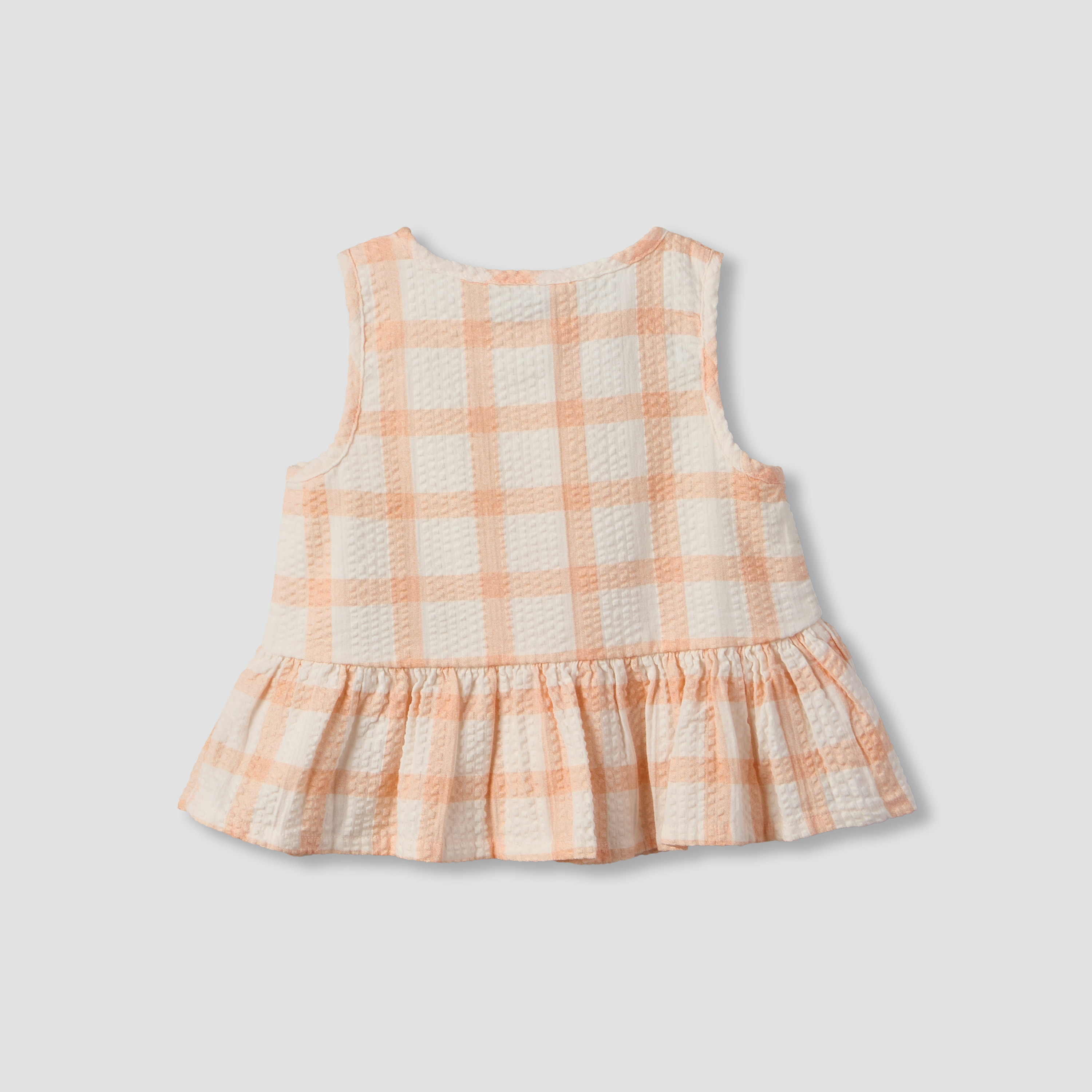 Juniors Round Neck Sleeveless Top and Shorts Set with Floral Applique-baby-girls-clothing-setsandcoords-image-5