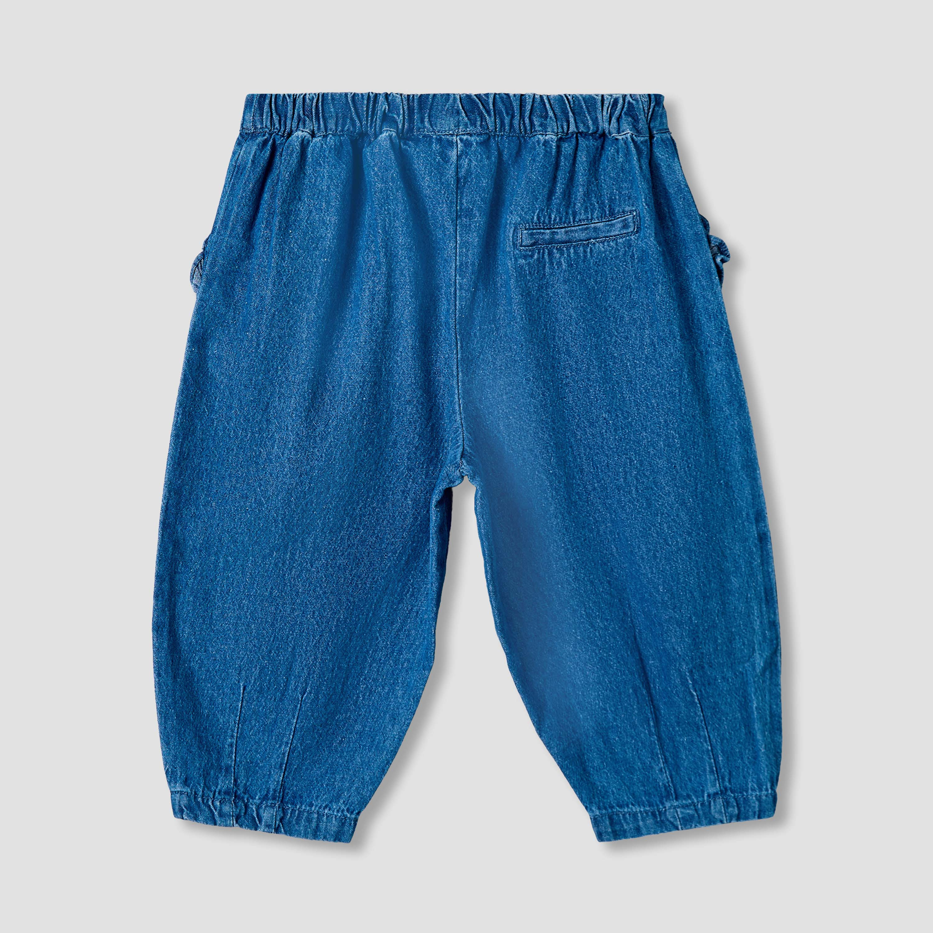 Juniors Jogger Jeans with Bow Applique-baby-girls-clothing-bottoms-jeans-image-4