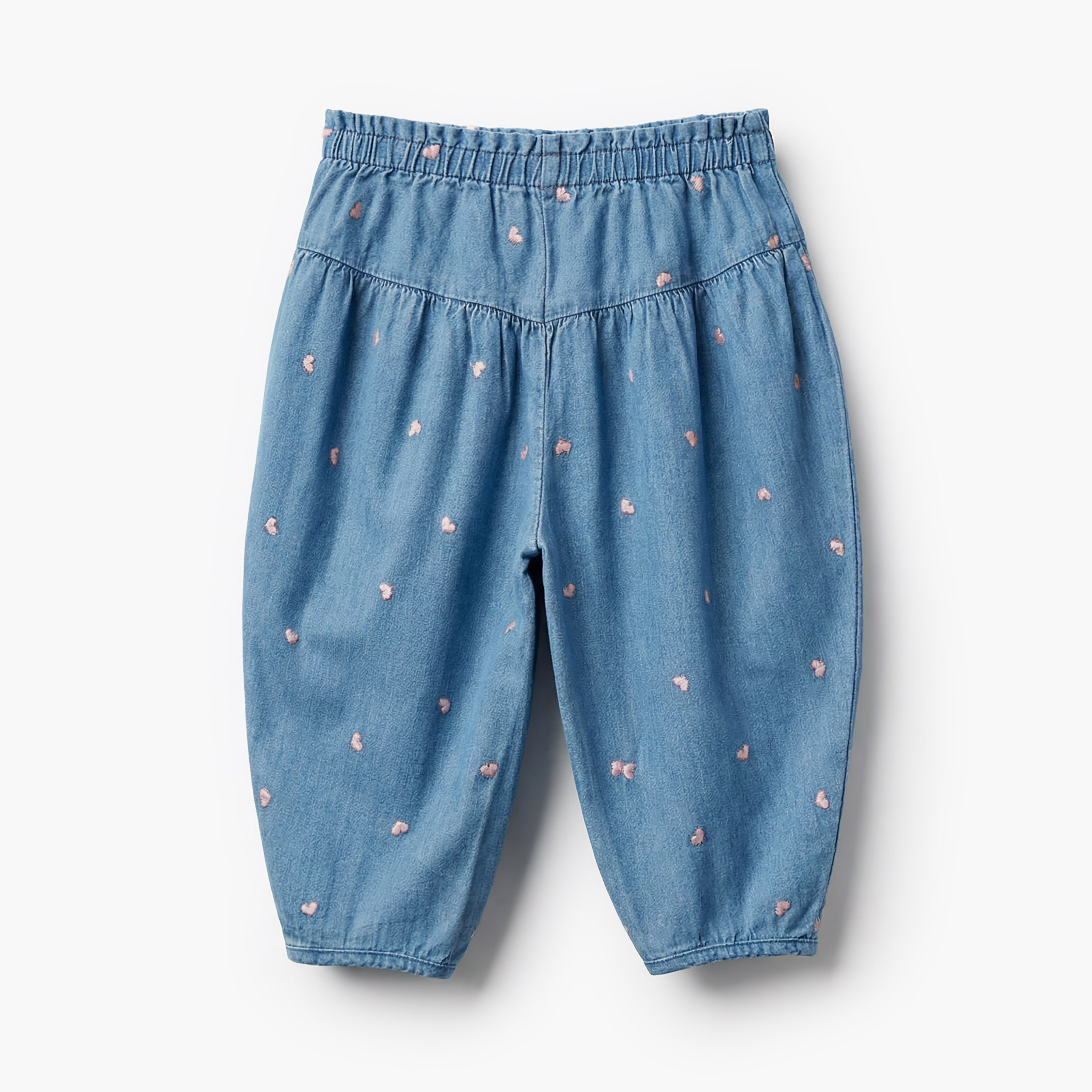 Juniors Mid-Rise Wide Leg Jeans with Heart Embroidery-girls-clothing-bottoms-jeansandjeggings-image-3