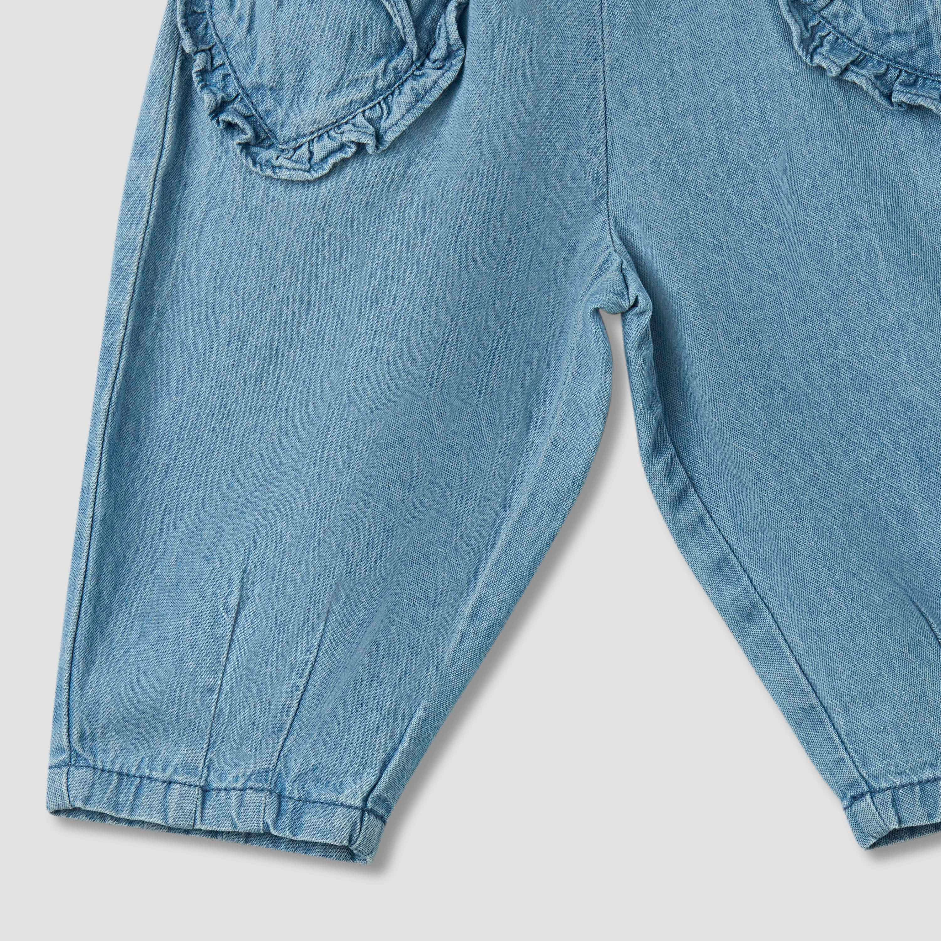 Juniors Jeans with Bow Applique-baby-girls-clothing-bottoms-jeans-image-4