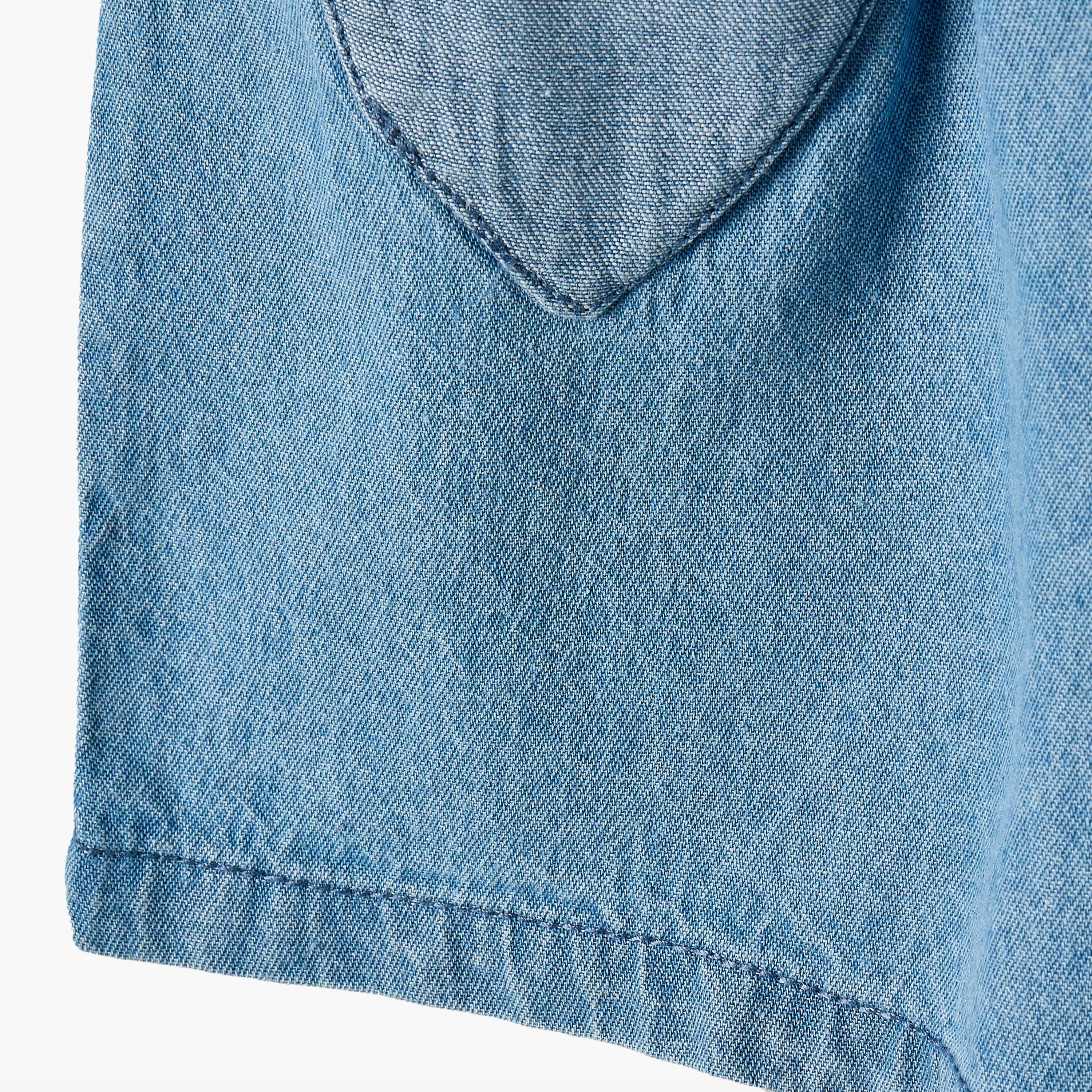 شورت دينم بتزيينات قلب من جونيورز-baby-girls-clothing-bottoms-shorts-image-1