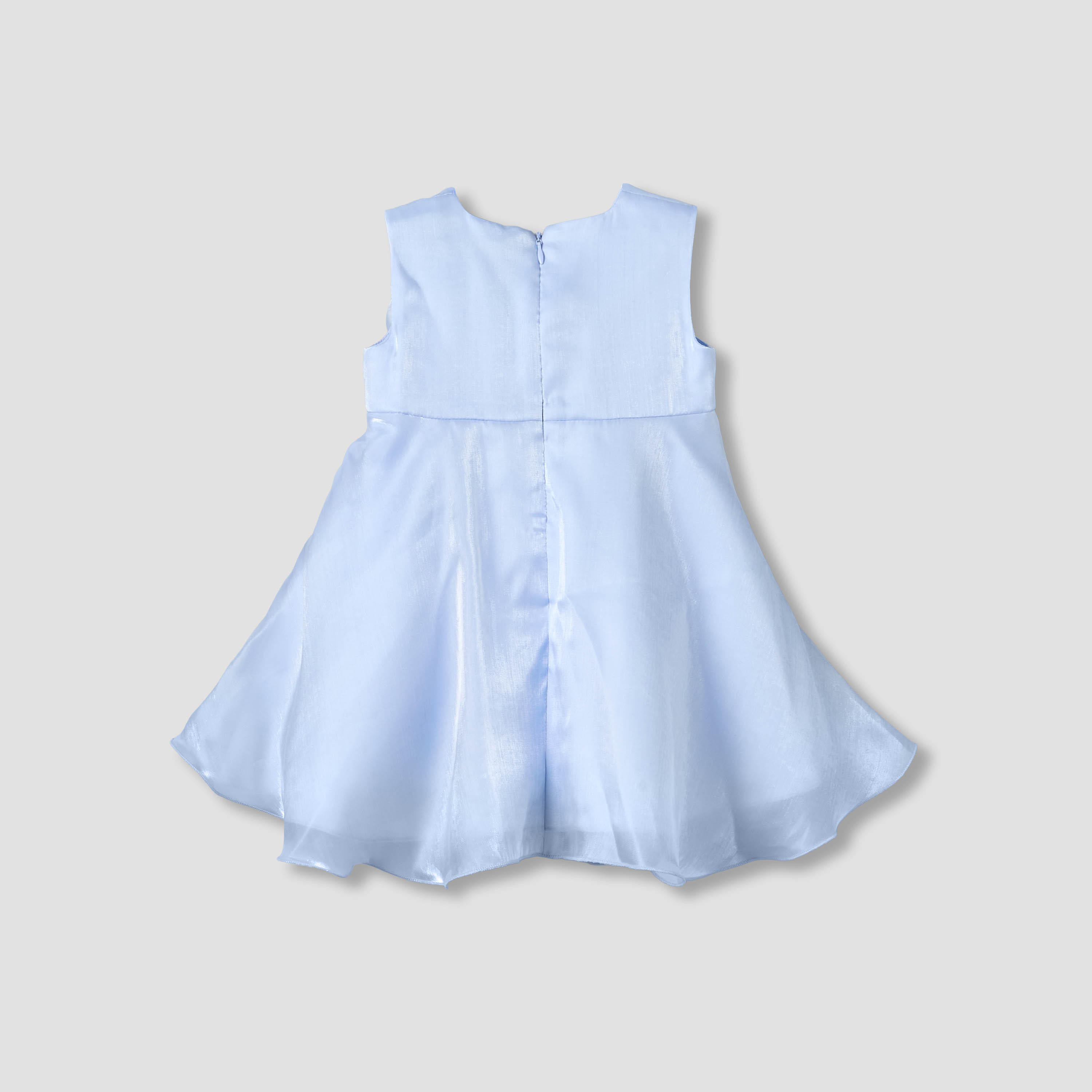 Juniors Round Neck Sleeveless A-line Dress with Headband-baby-girls-clothing-dressesandjumpsuits-image-3