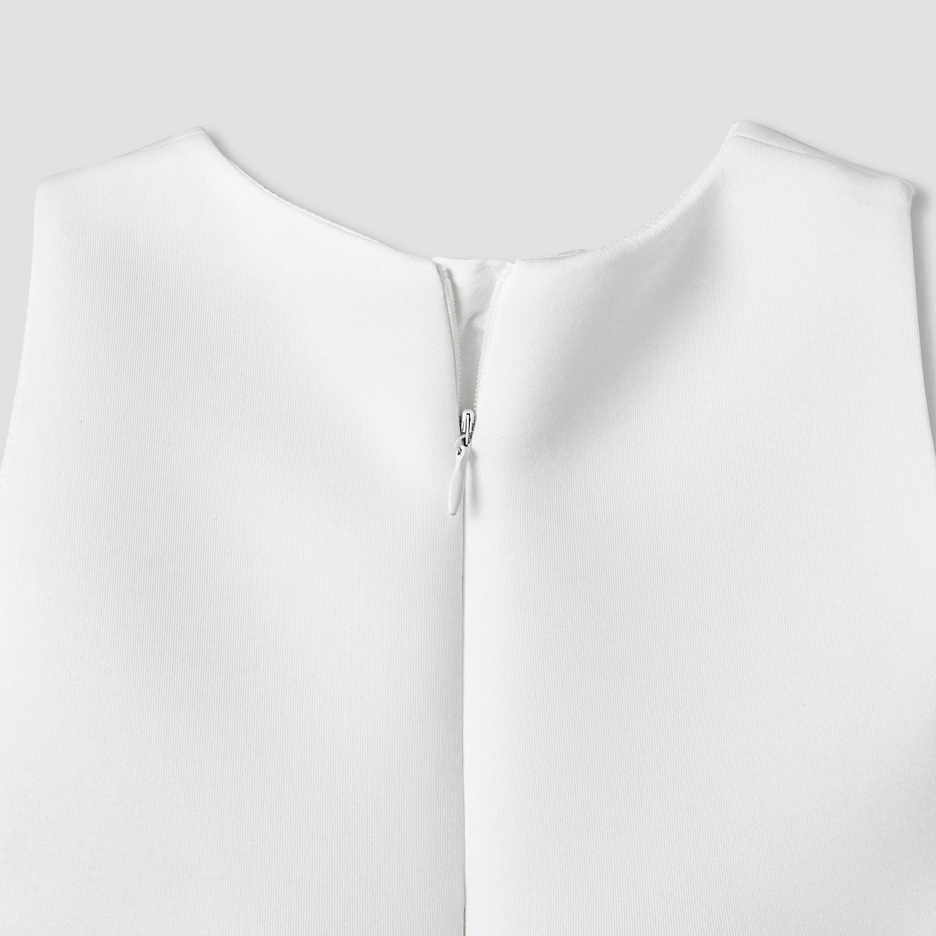Juniors Round Neck Sleeveless Dress with Bow Accent-baby-girls-clothing-dressesandjumpsuits-image-6