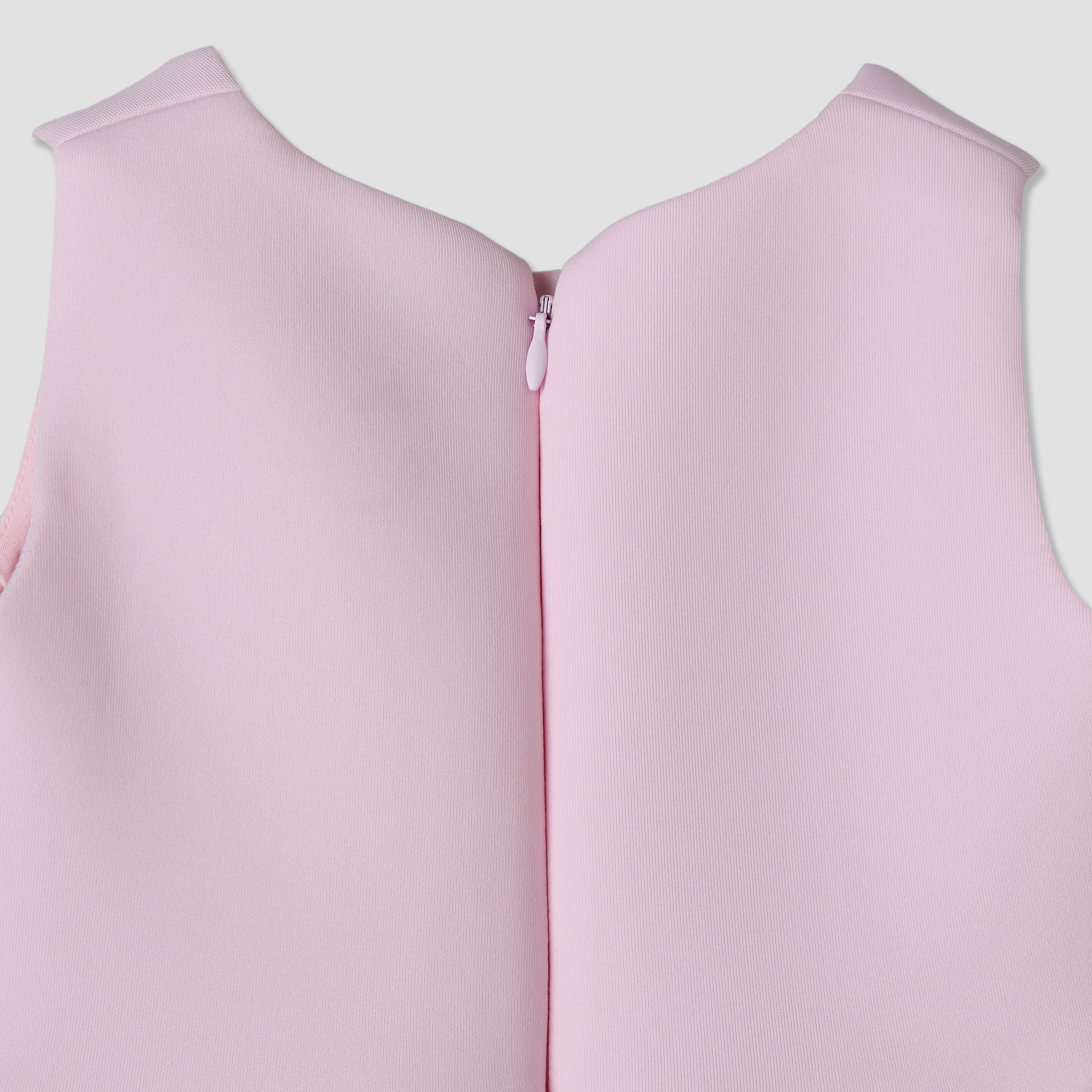 فستان سكيتر دون أكمام بياقة مستديرة وزخارف زهرية من جونيورز-baby-girls-clothing-dressesandjumpsuits-image-6