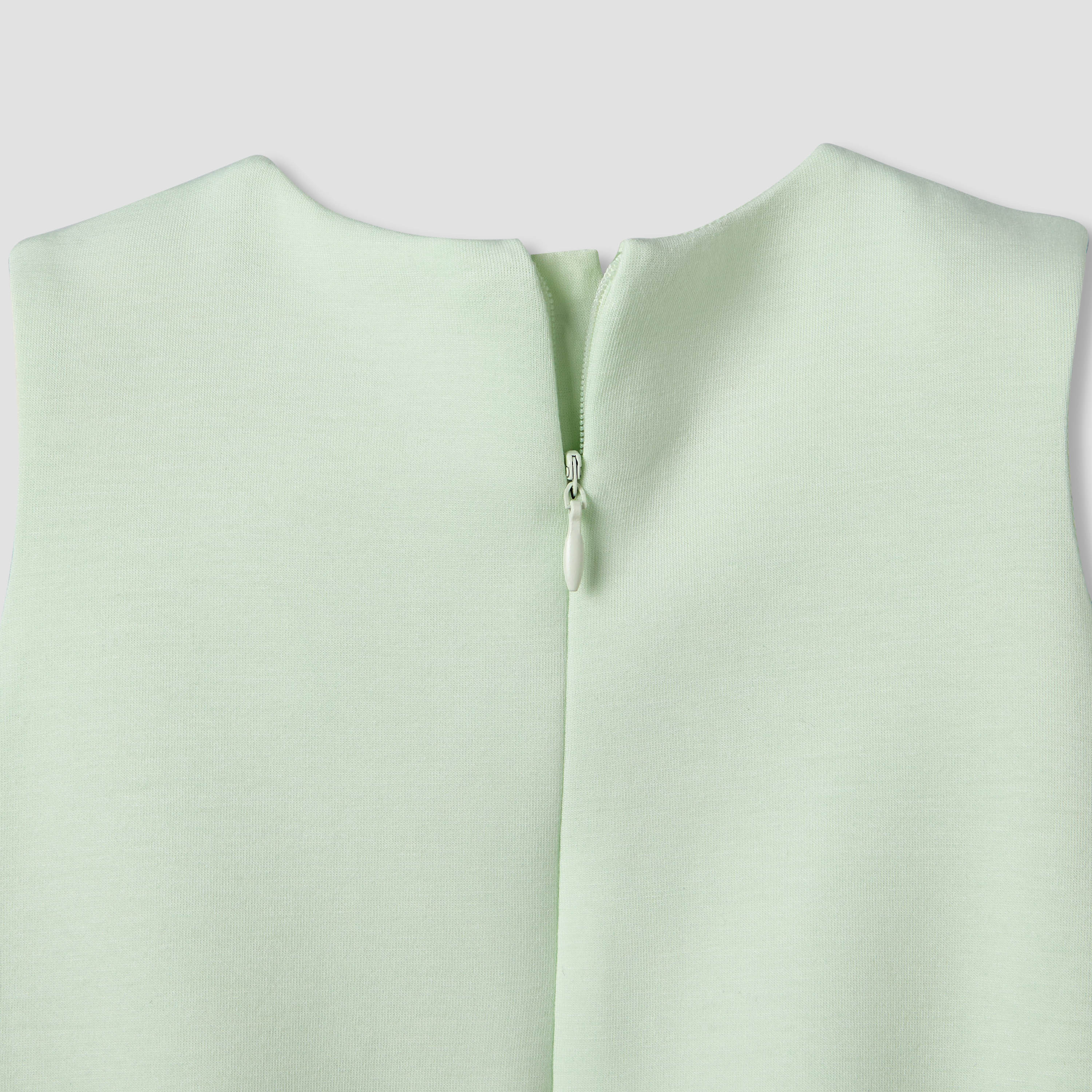 Juniors Round Neck Sleeveless Dress with Bow Accent-baby-girls-clothing-dressesandjumpsuits-image-6