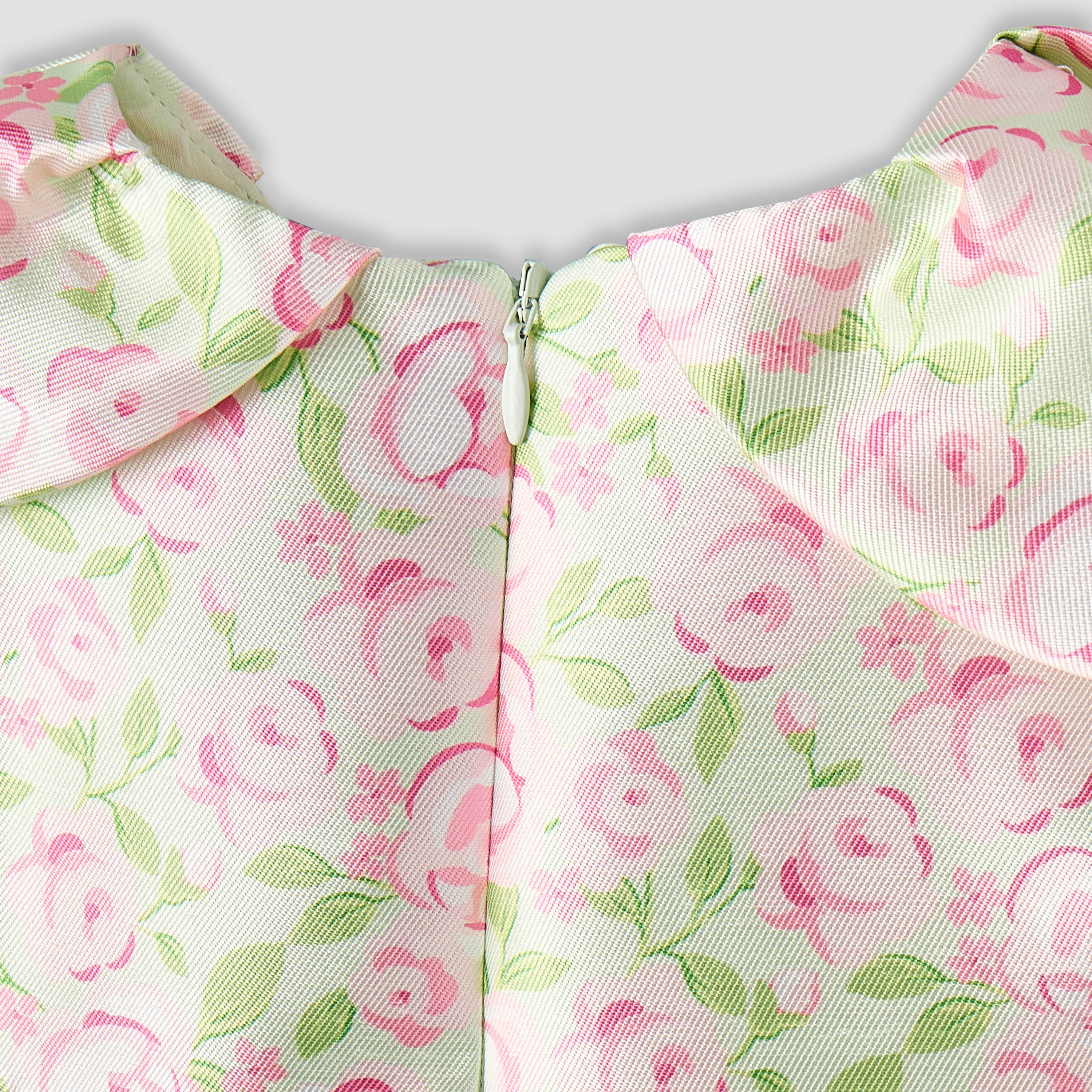 Juniors Round Neck Sleeveless A-line Dress with Floral Print-baby-girls-clothing-dressesandjumpsuits-image-4